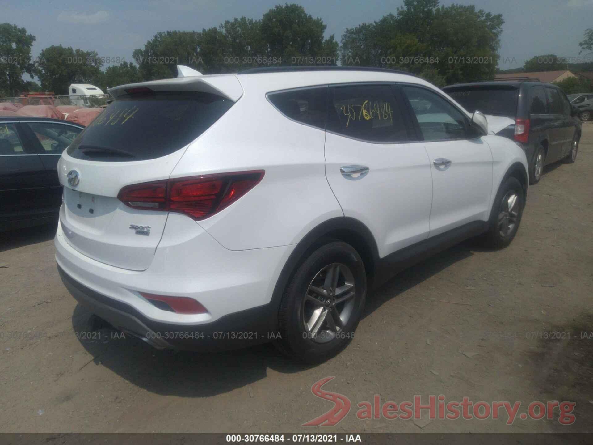 5NMZUDLB9JH098205 2018 HYUNDAI SANTA FE SPORT