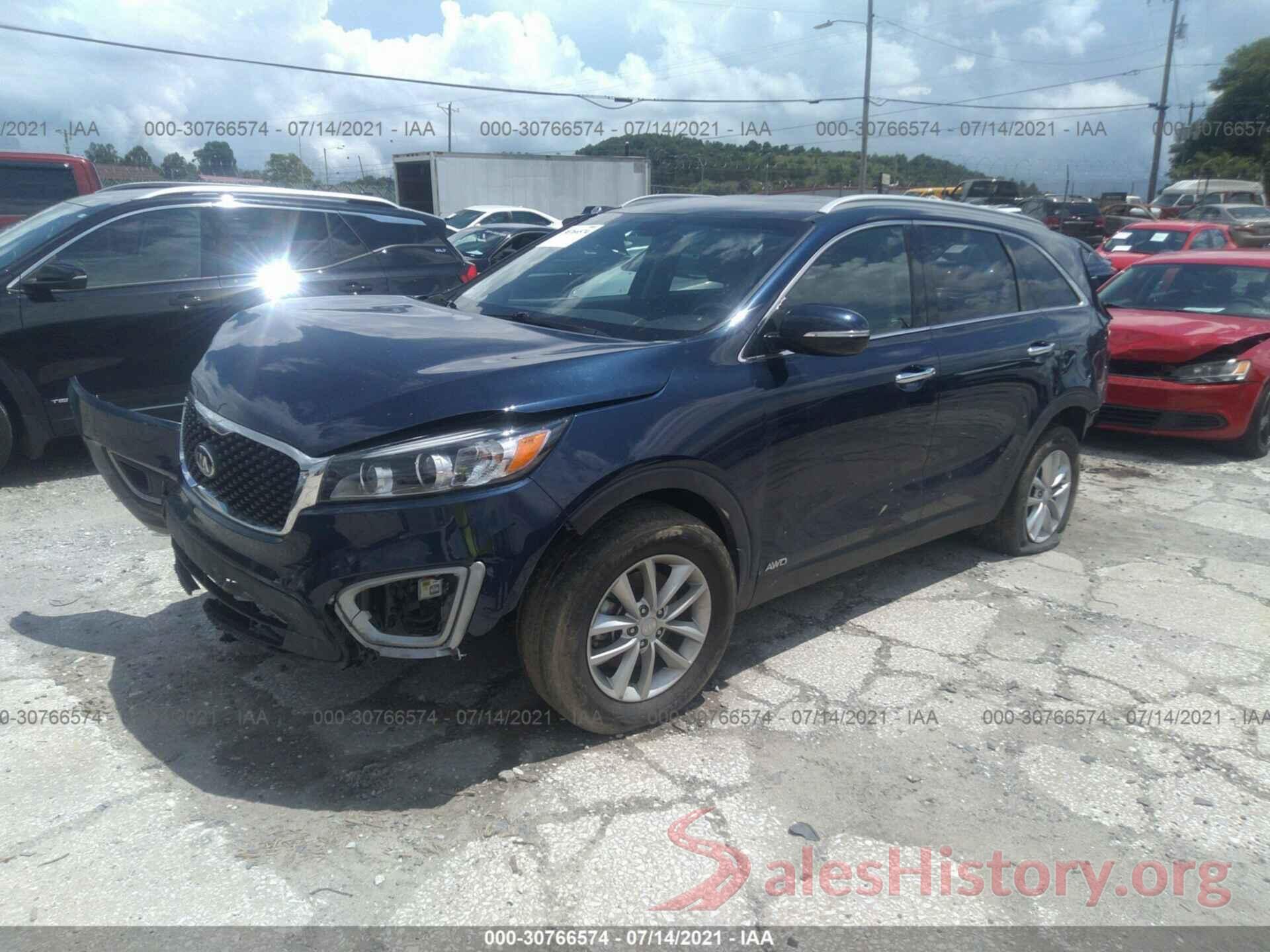 5XYPGDA34JG396648 2018 KIA SORENTO