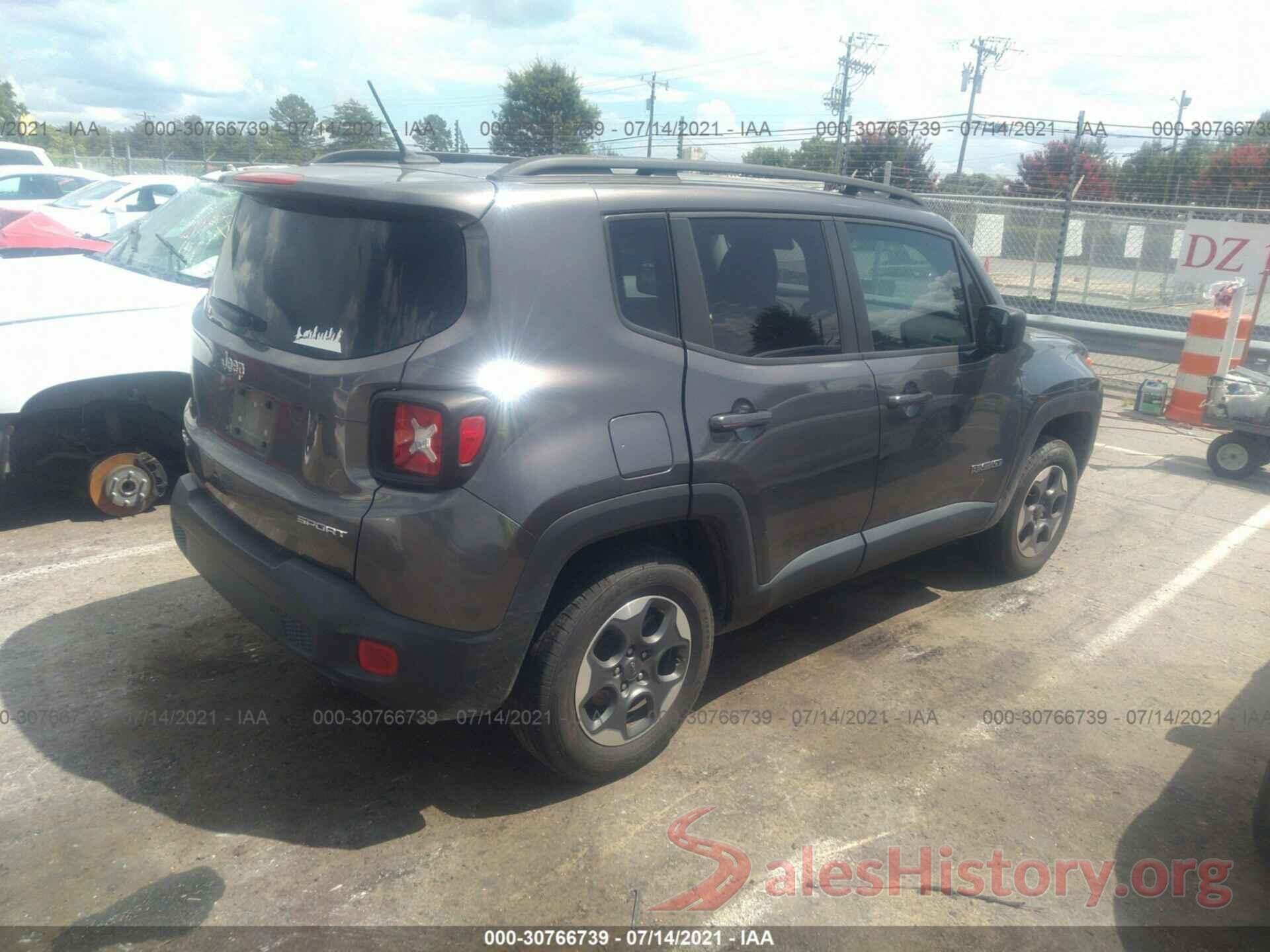 ZACCJBAT2GPD81675 2016 JEEP RENEGADE