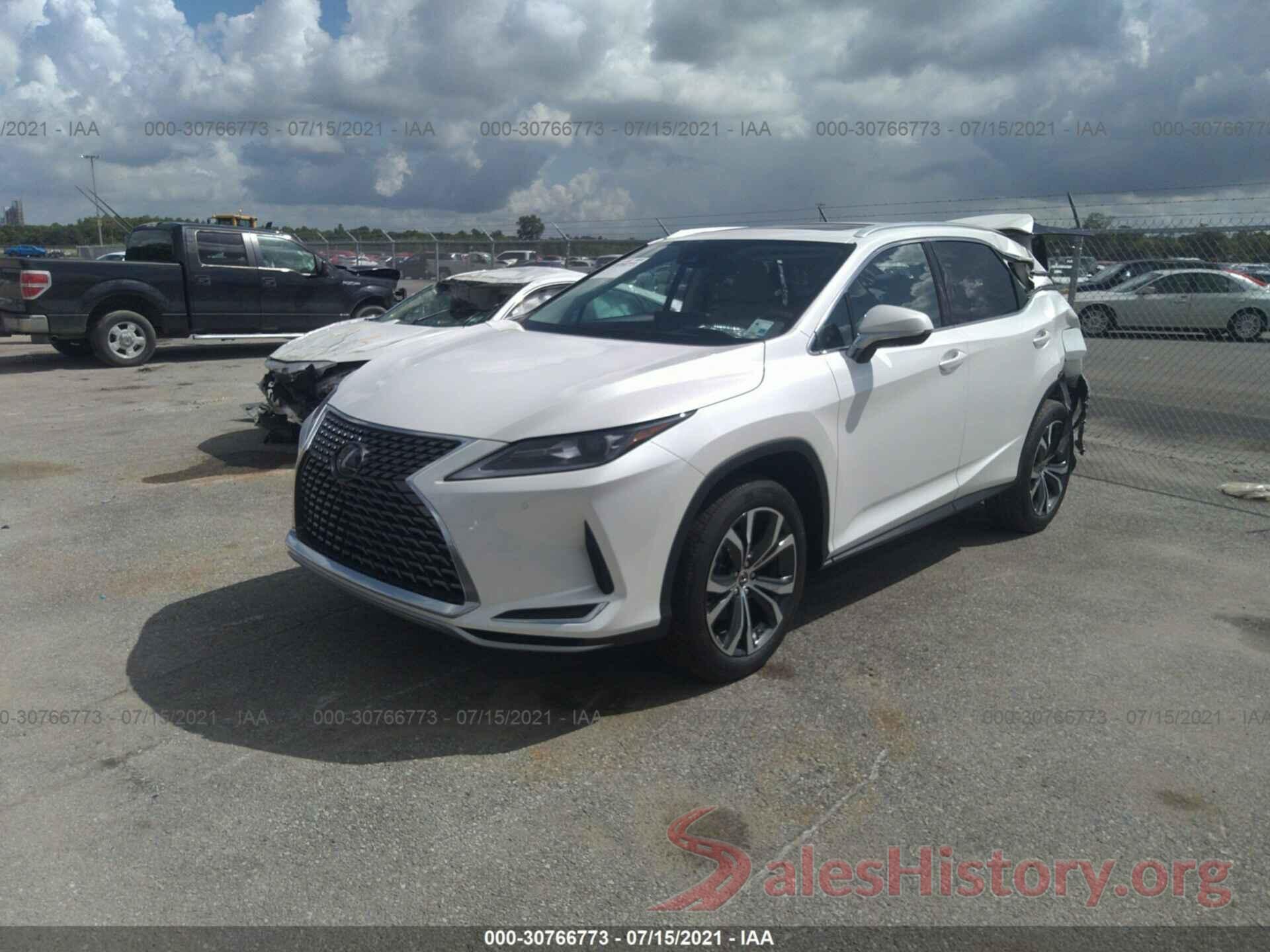 2T2HZMAAXMC190033 2021 LEXUS RX