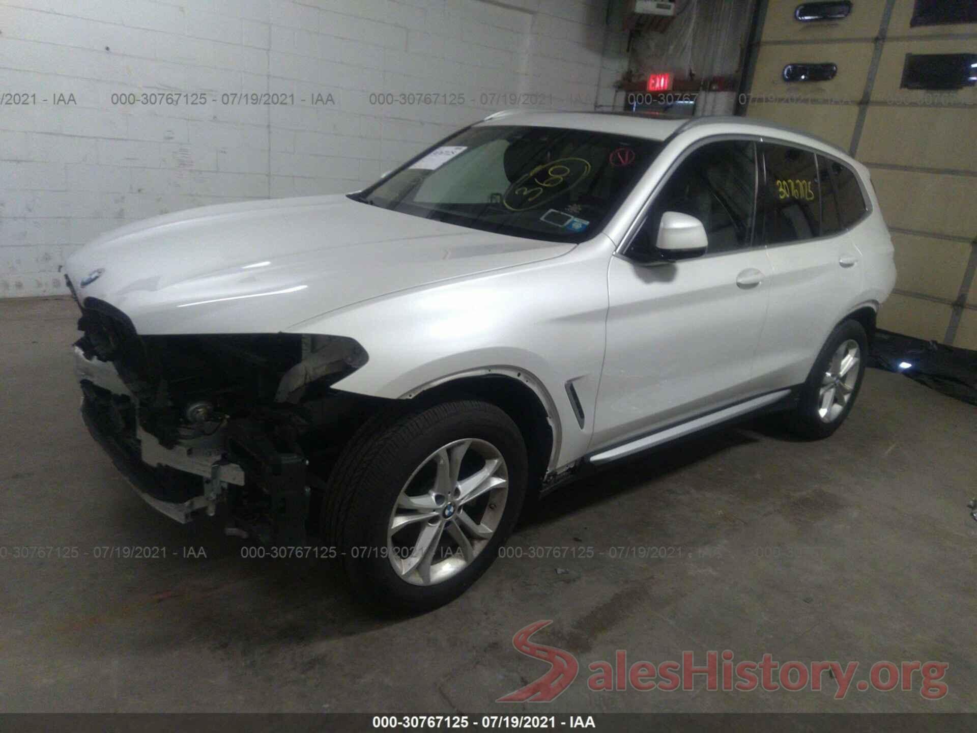 5UXTR9C52KLP90867 2019 BMW X3