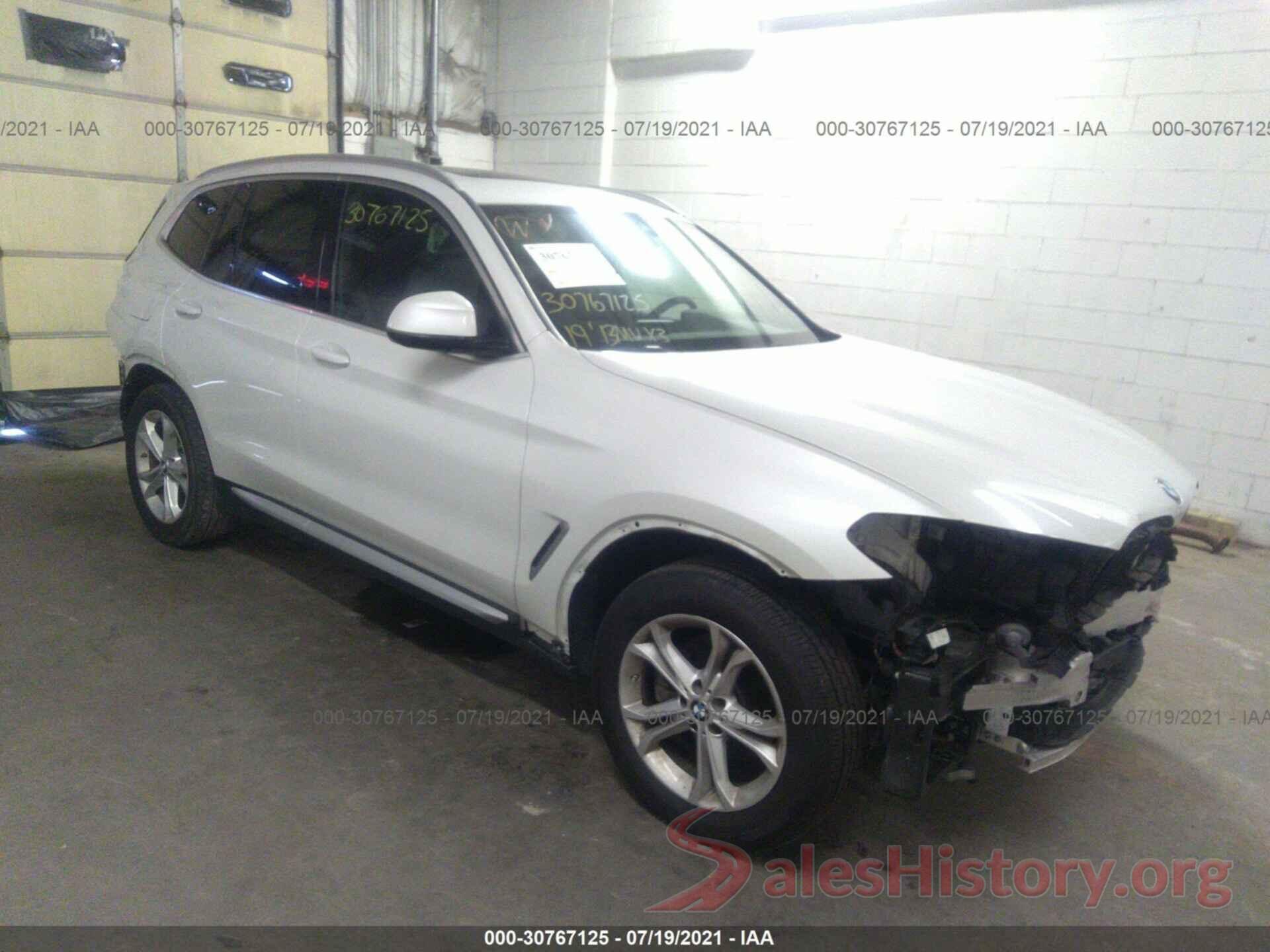 5UXTR9C52KLP90867 2019 BMW X3