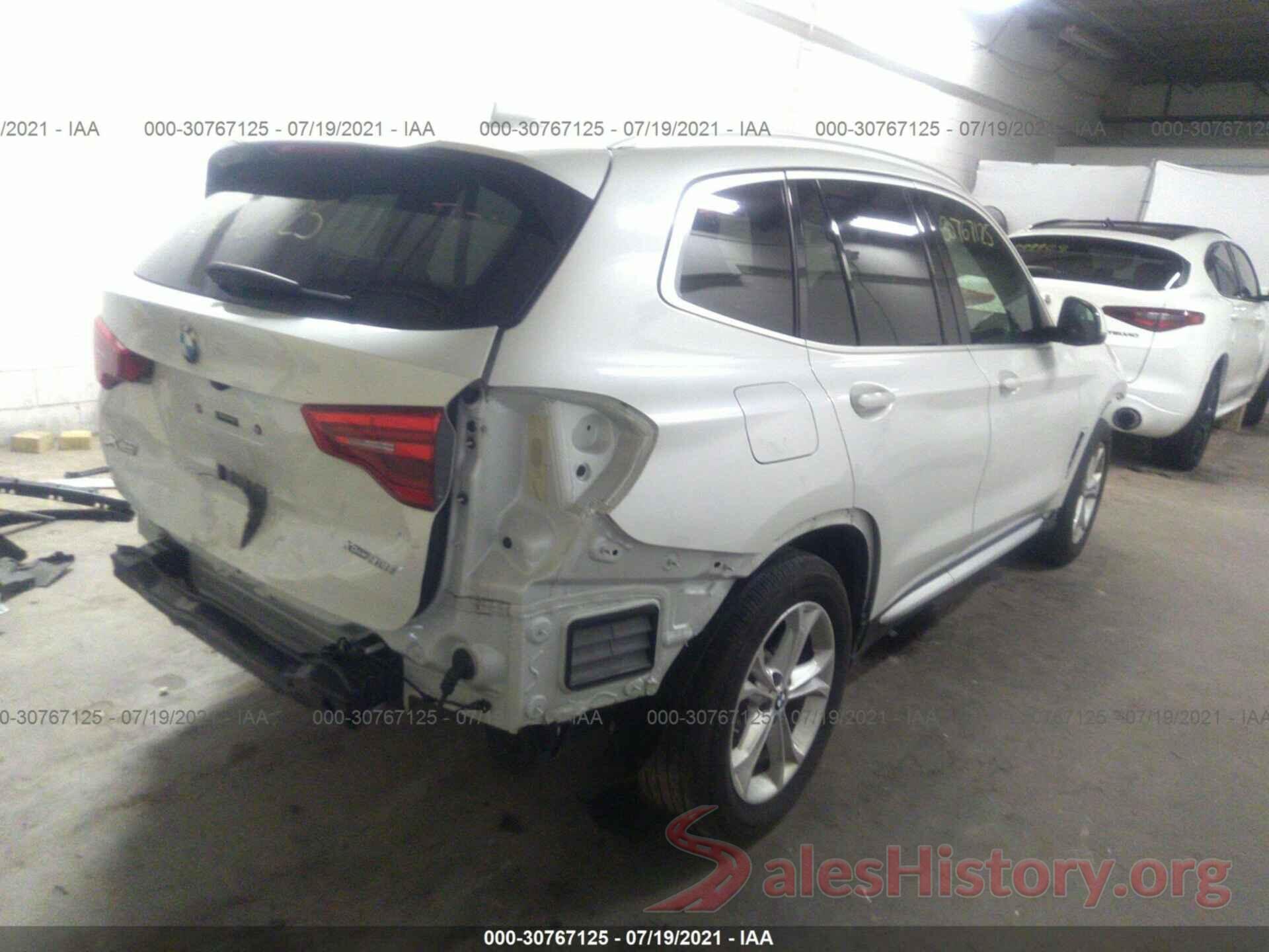 5UXTR9C52KLP90867 2019 BMW X3