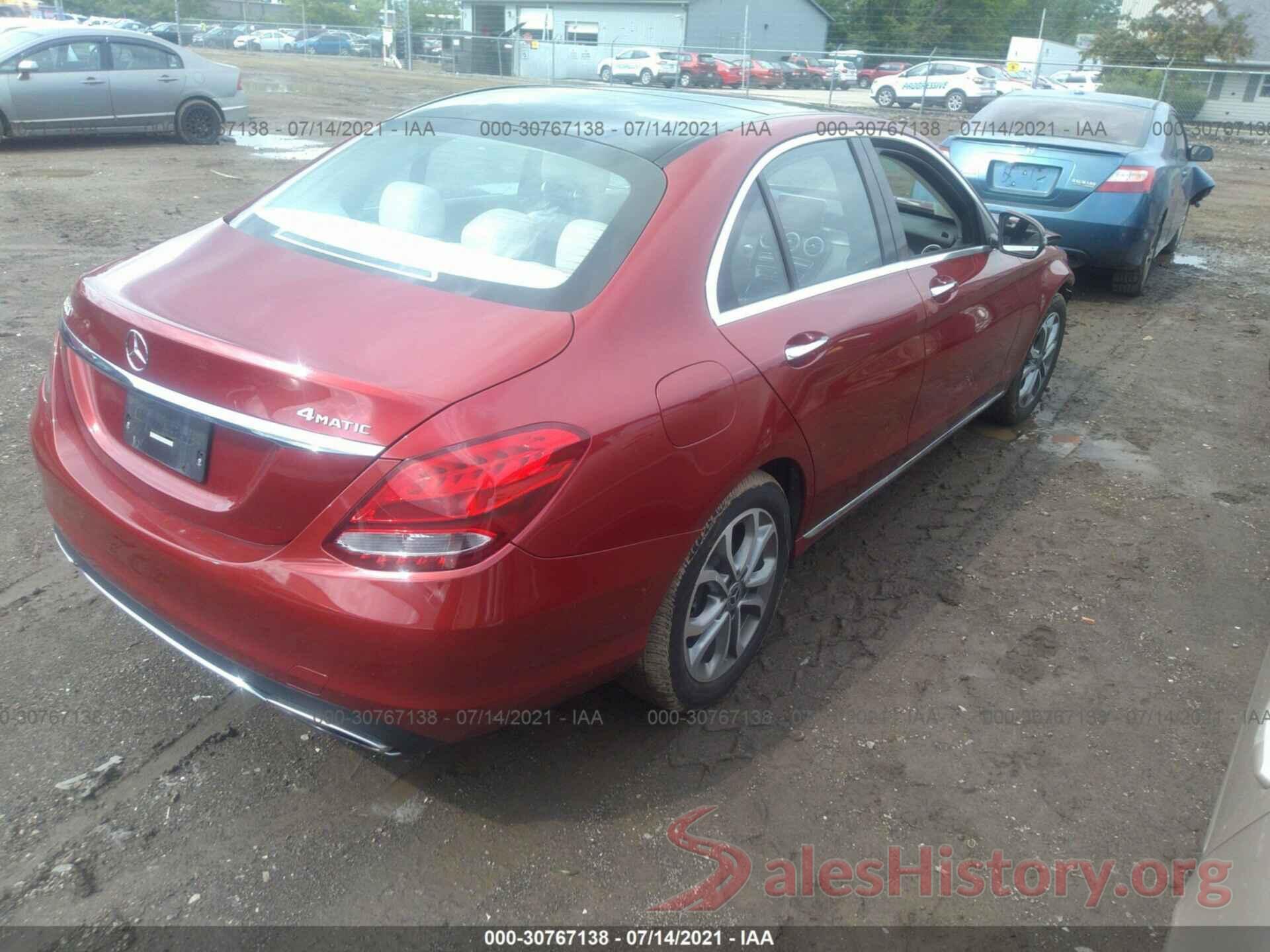 55SWF4KB5HU217277 2017 MERCEDES-BENZ C-CLASS