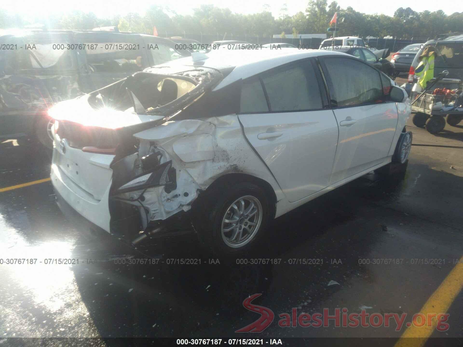 JTDKARFP4J3069188 2018 TOYOTA PRIUS PRIME