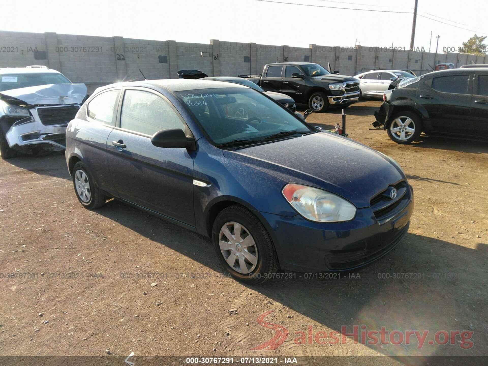 KNDJN2A25K7669358 2007 HYUNDAI ACCENT