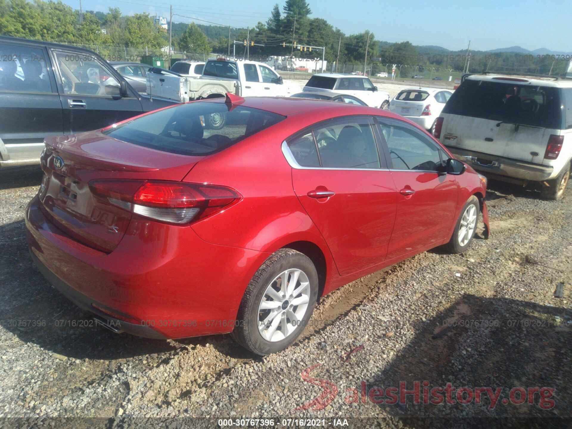 3KPFL4A71HE126813 2017 KIA FORTE