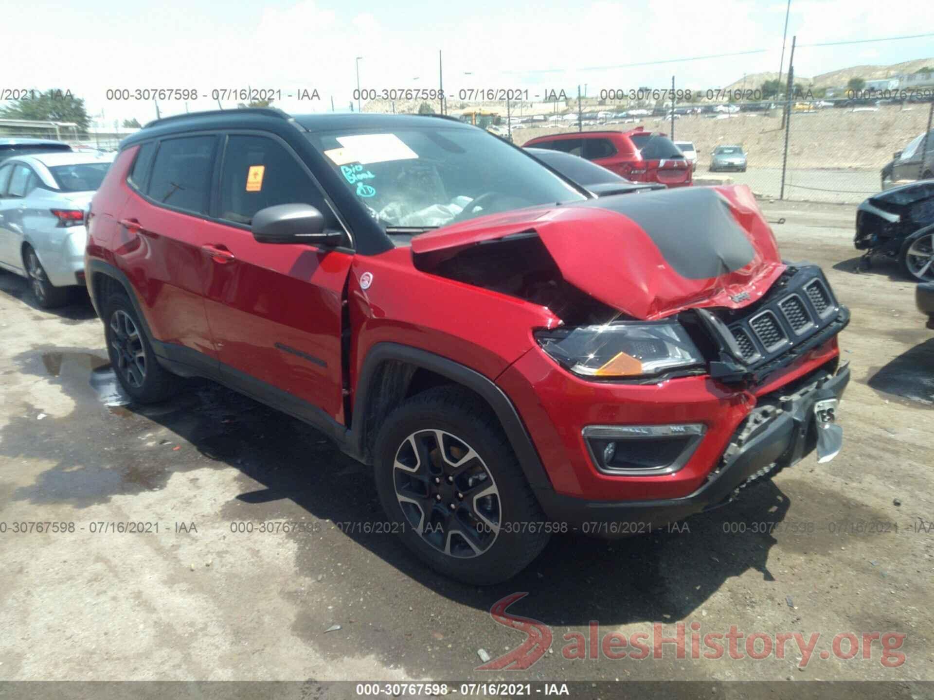 3C4NJDDB7KT592931 2019 JEEP COMPASS