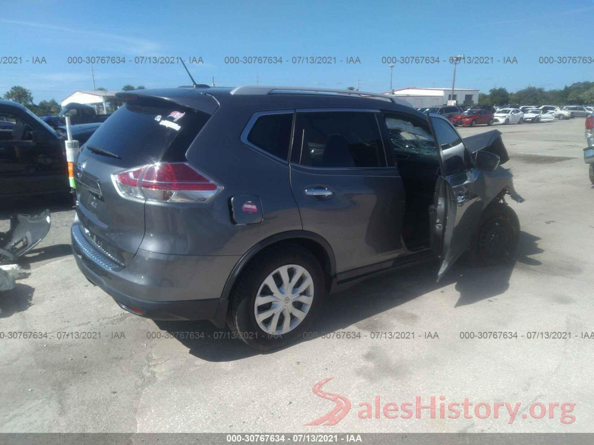 5N1AT2MT0GC838495 2016 NISSAN ROGUE