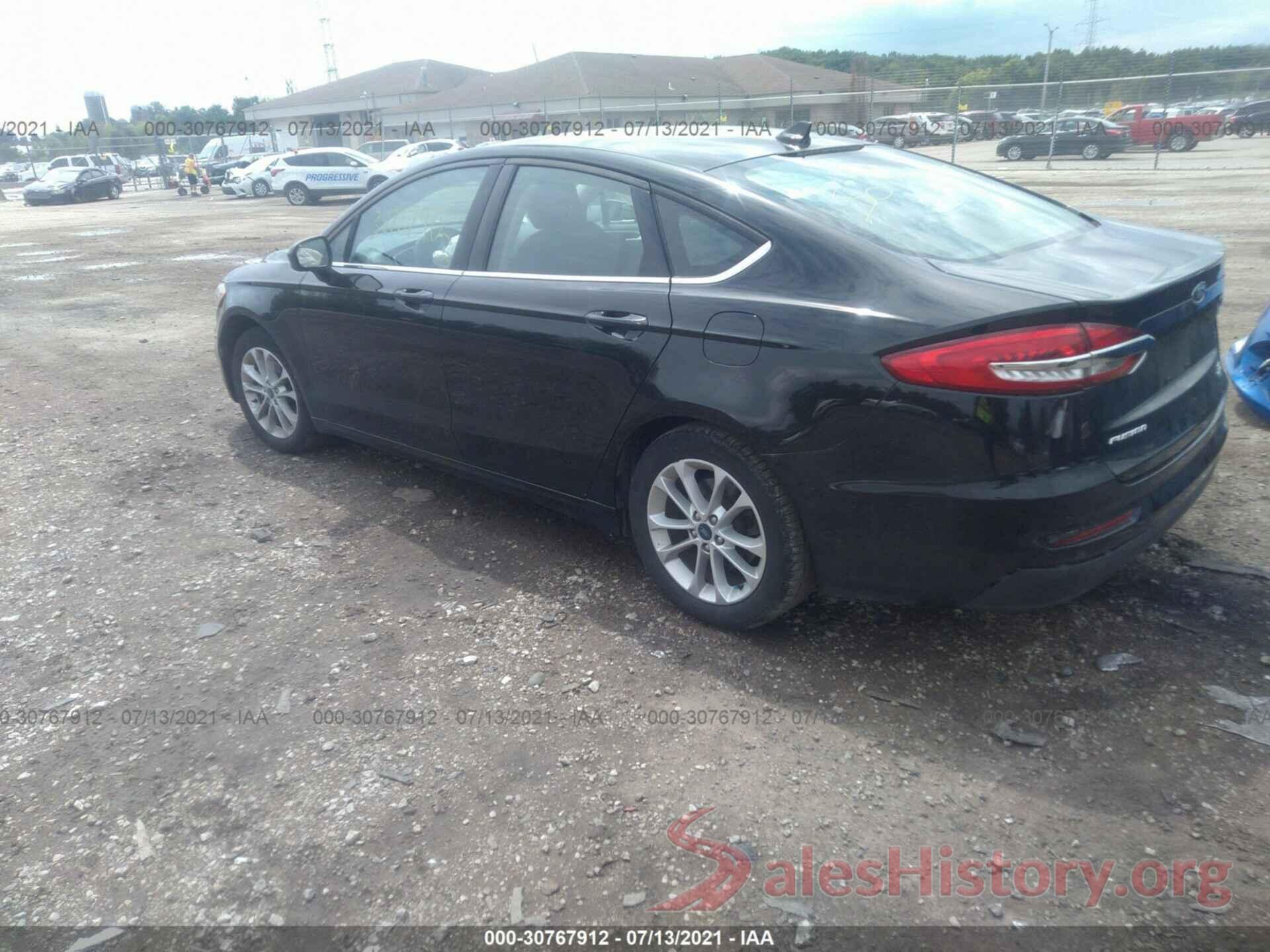 3FA6P0HD2KR230581 2019 FORD FUSION