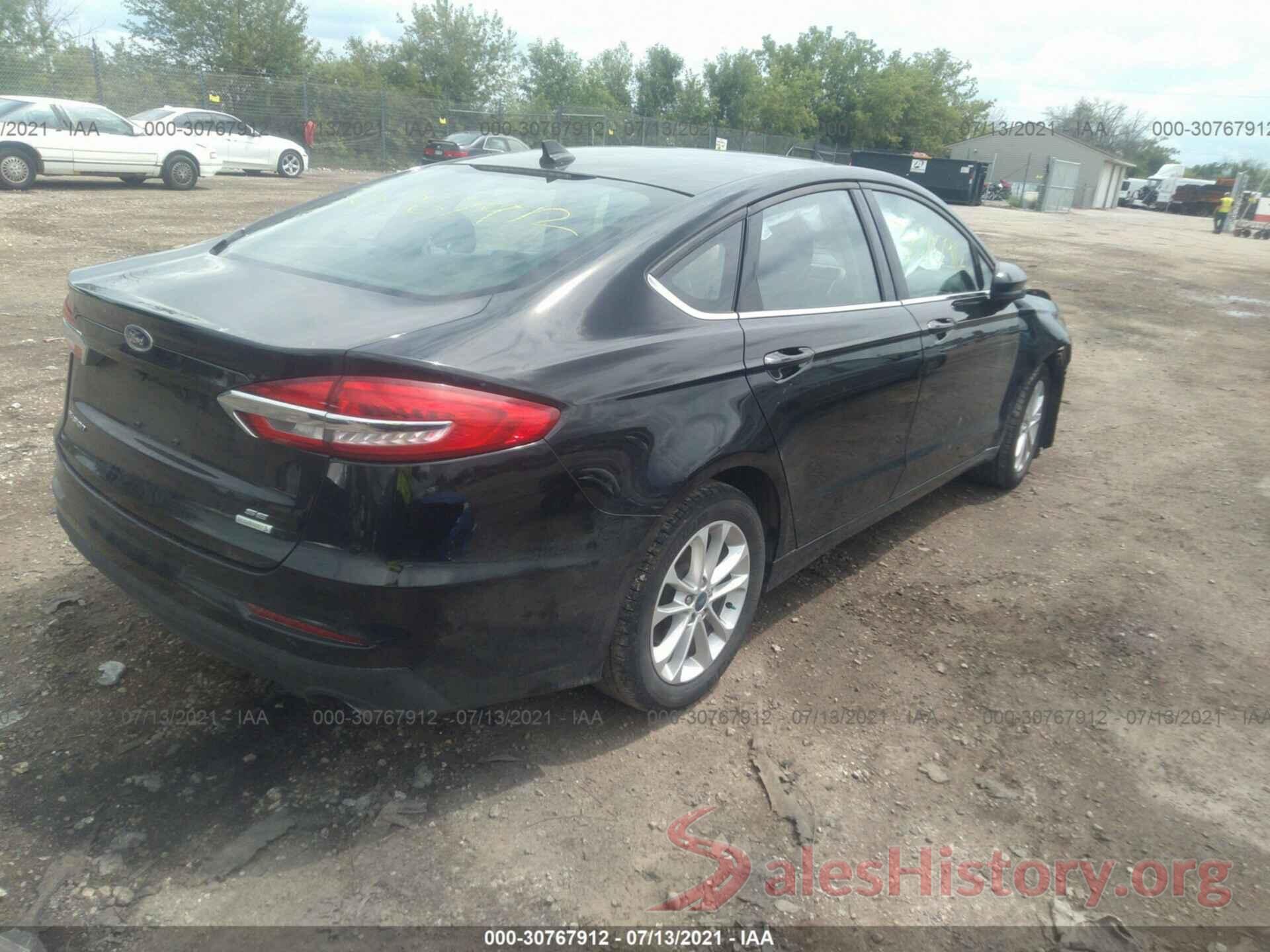 3FA6P0HD2KR230581 2019 FORD FUSION