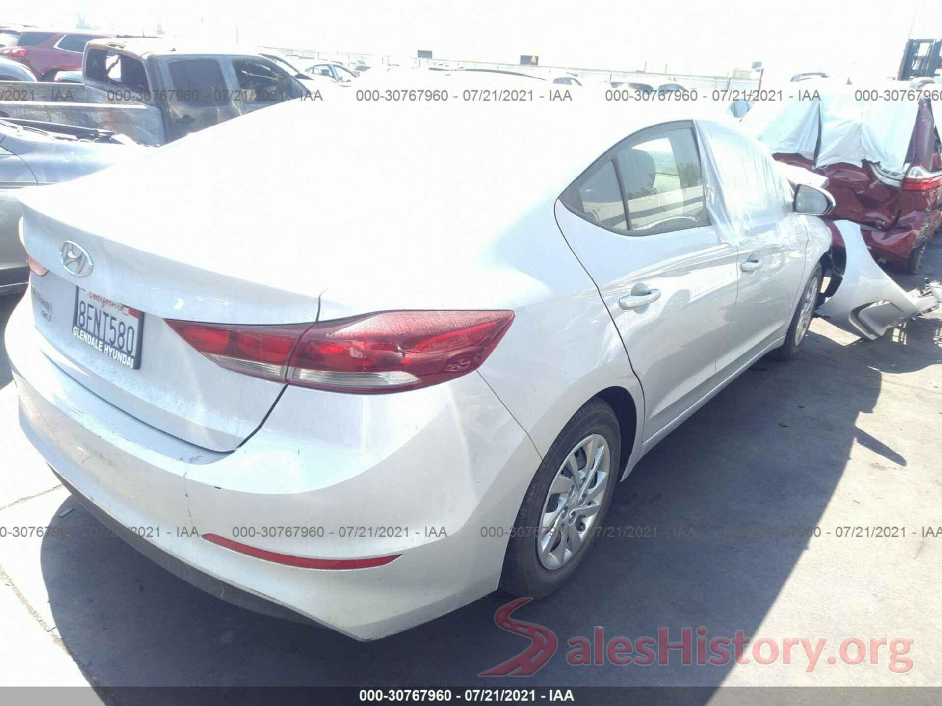 KMHD74LF6JU629305 2018 HYUNDAI ELANTRA