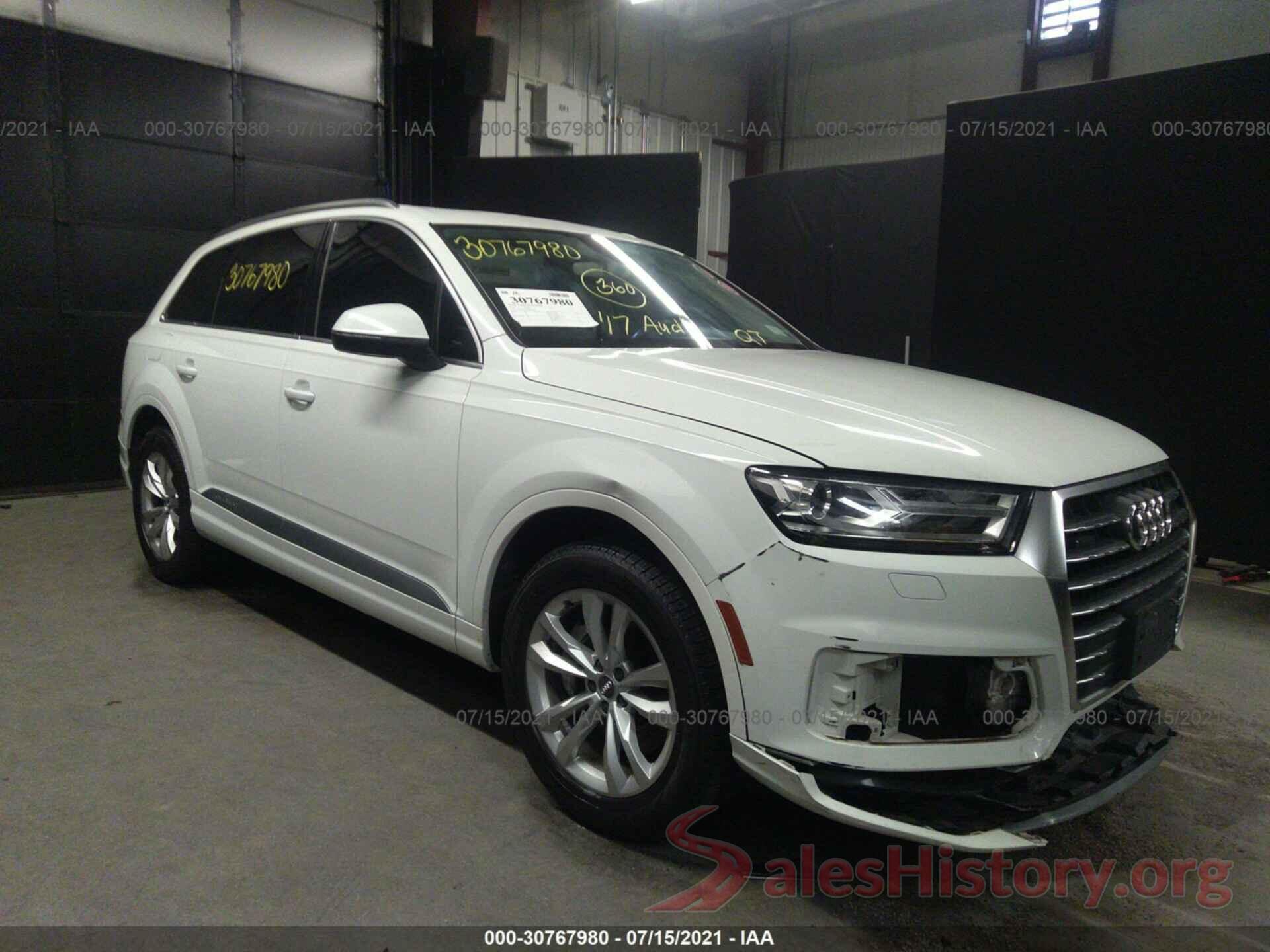 WA1LAAF73HD011576 2017 AUDI Q7