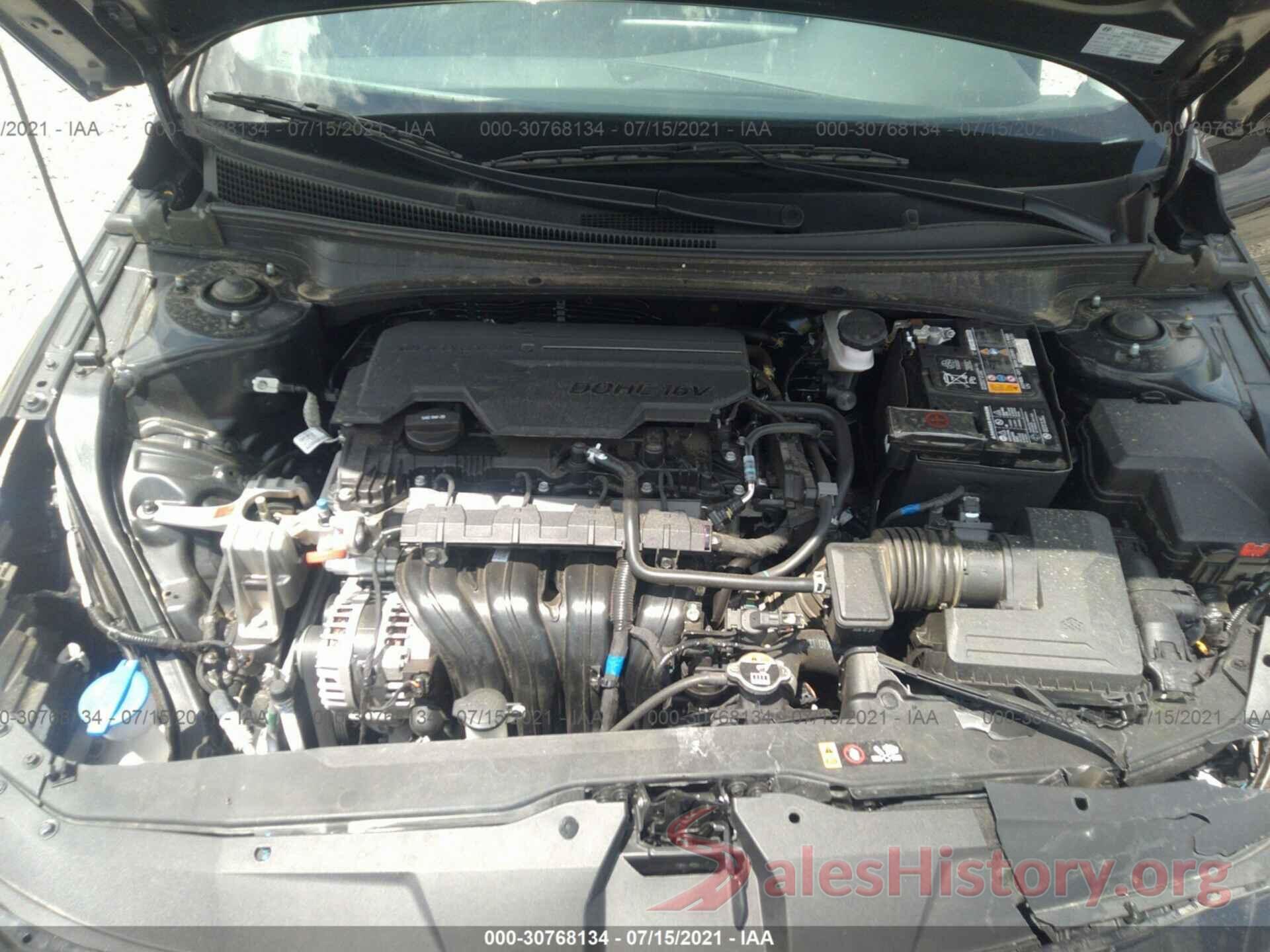 5NPLM4AG0MH027521 2021 HYUNDAI ELANTRA