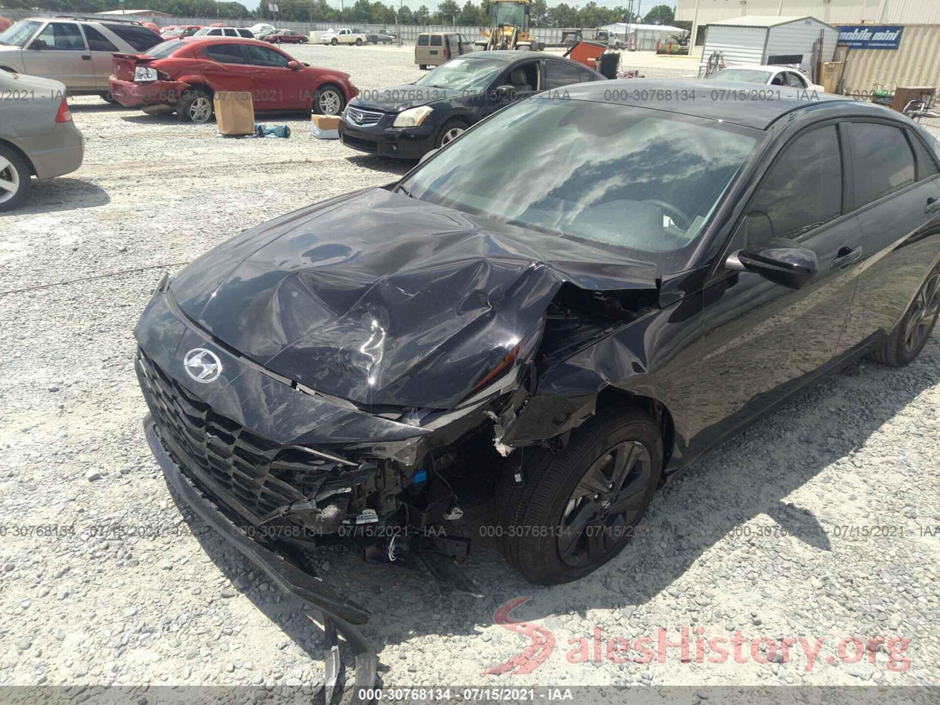 5NPLM4AG0MH027521 2021 HYUNDAI ELANTRA