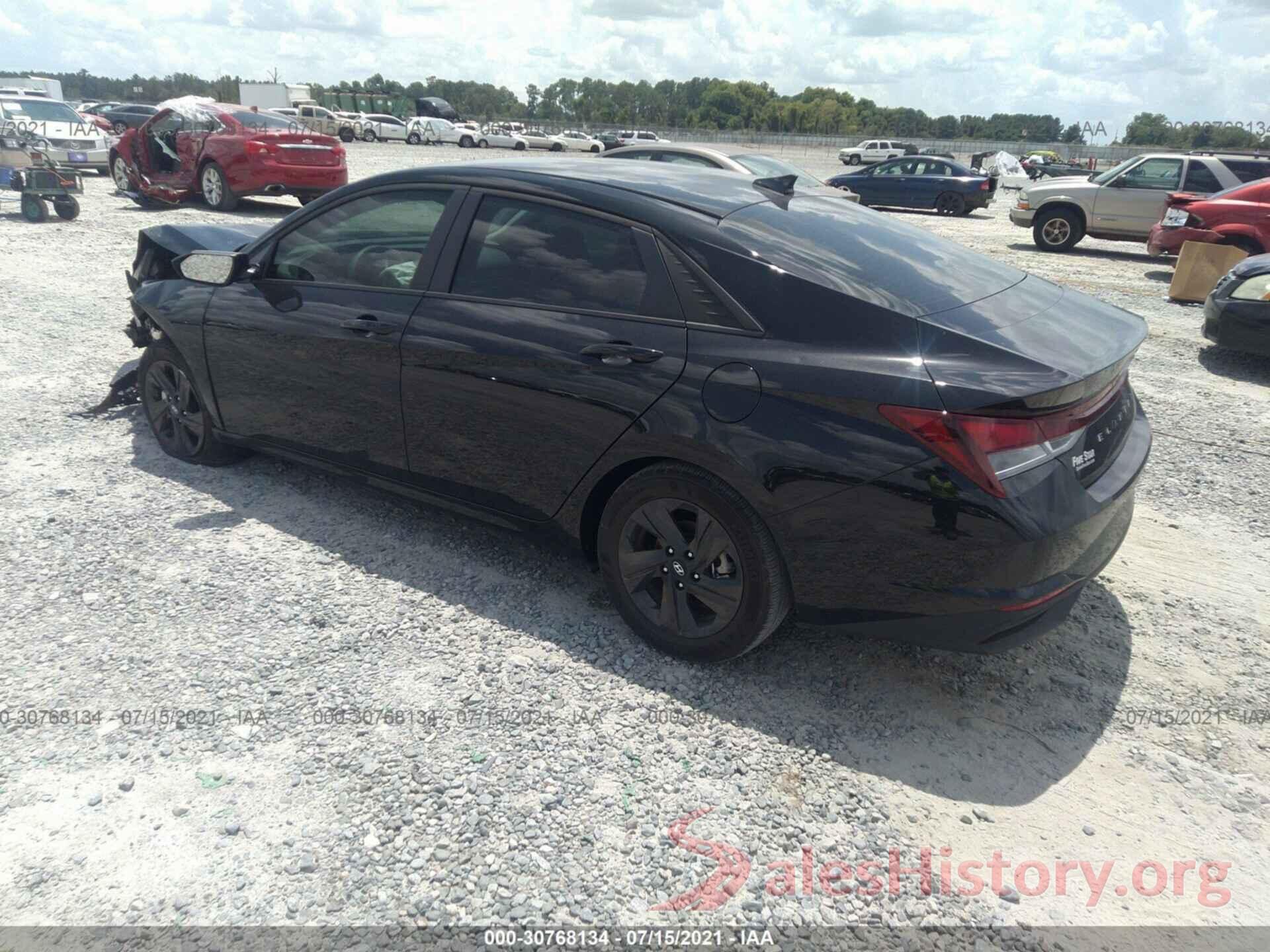 5NPLM4AG0MH027521 2021 HYUNDAI ELANTRA