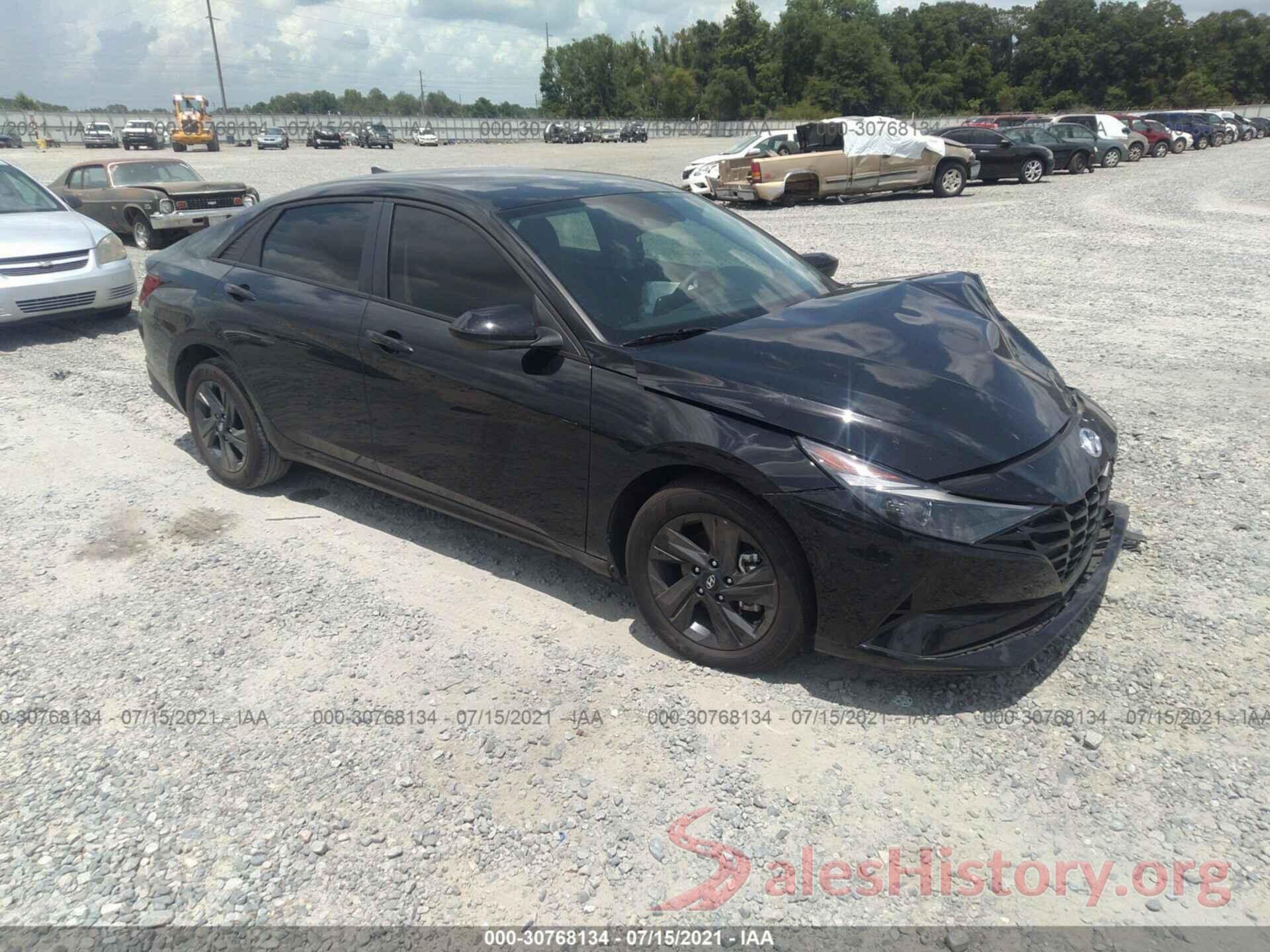 5NPLM4AG0MH027521 2021 HYUNDAI ELANTRA