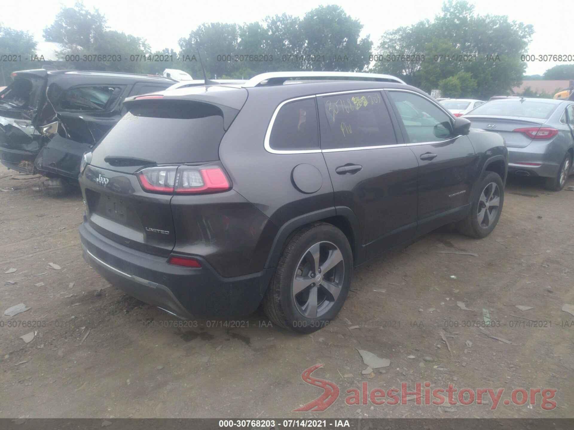 1C4PJMDX2KD138001 2019 JEEP CHEROKEE