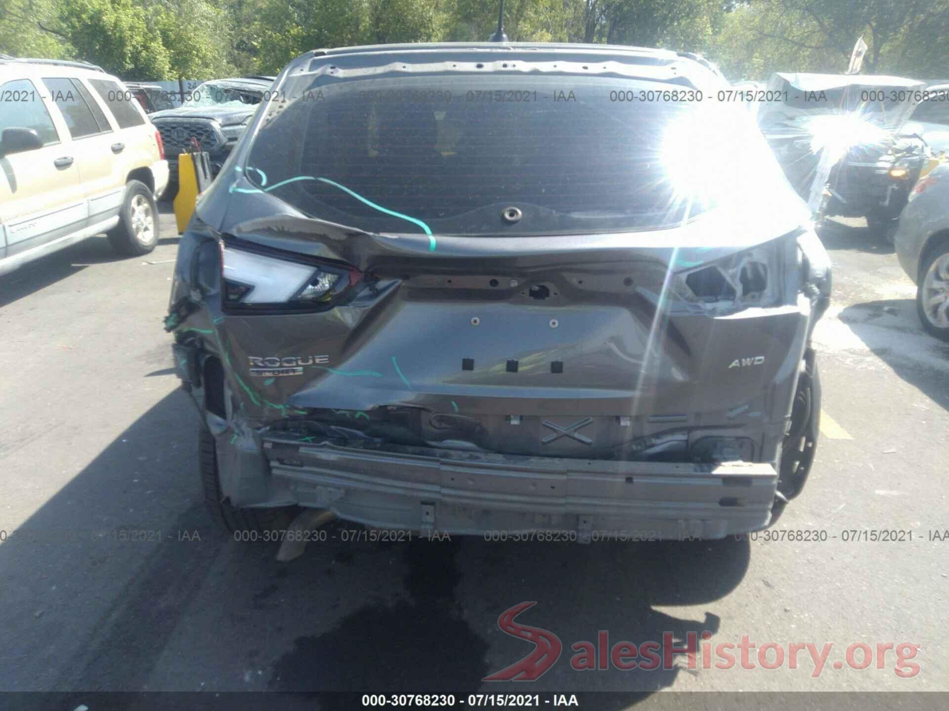 JN1BJ1CR4KW621461 2019 NISSAN ROGUE SPORT