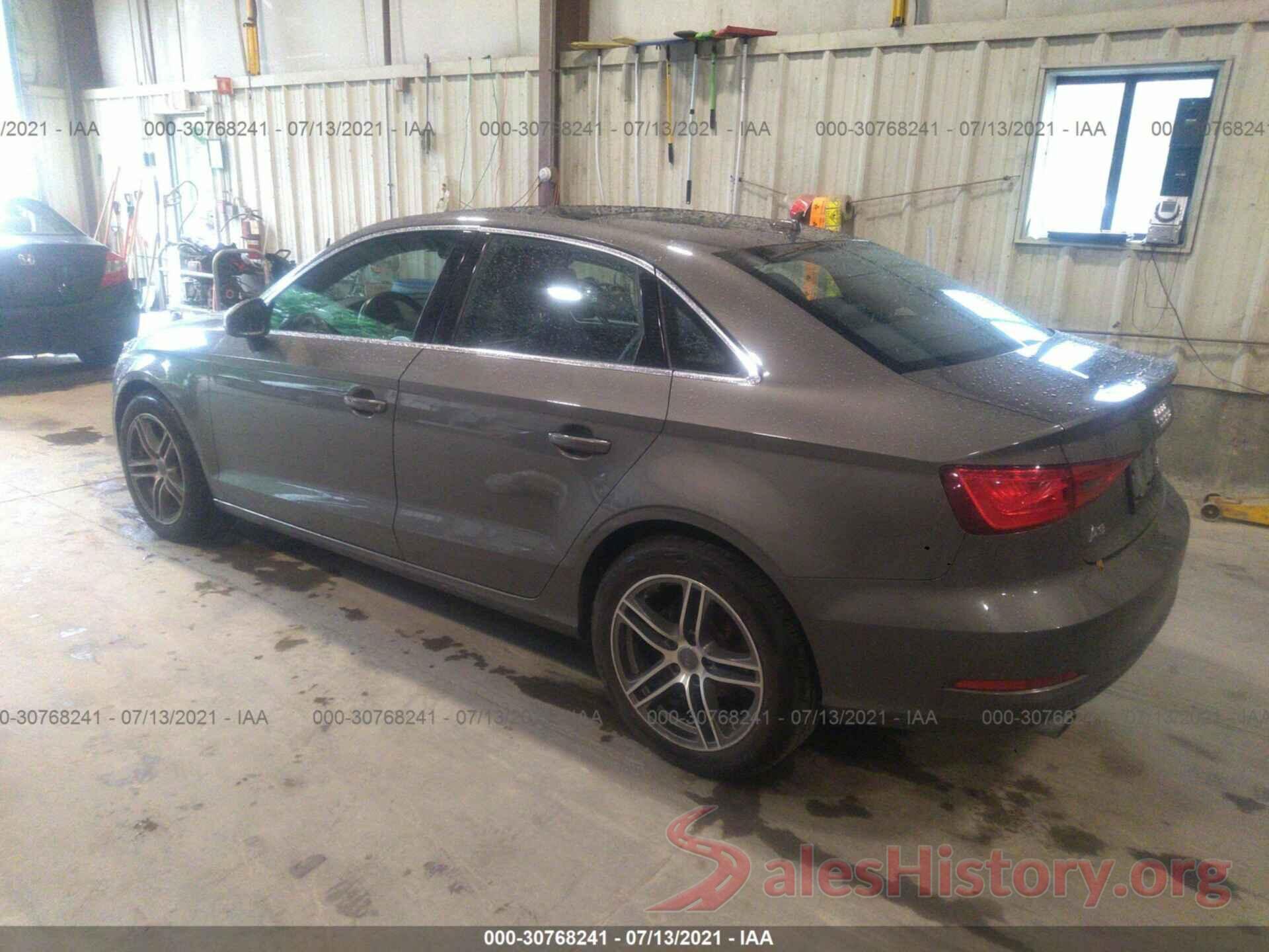 WAUE8GFF0G1009446 2016 AUDI A3