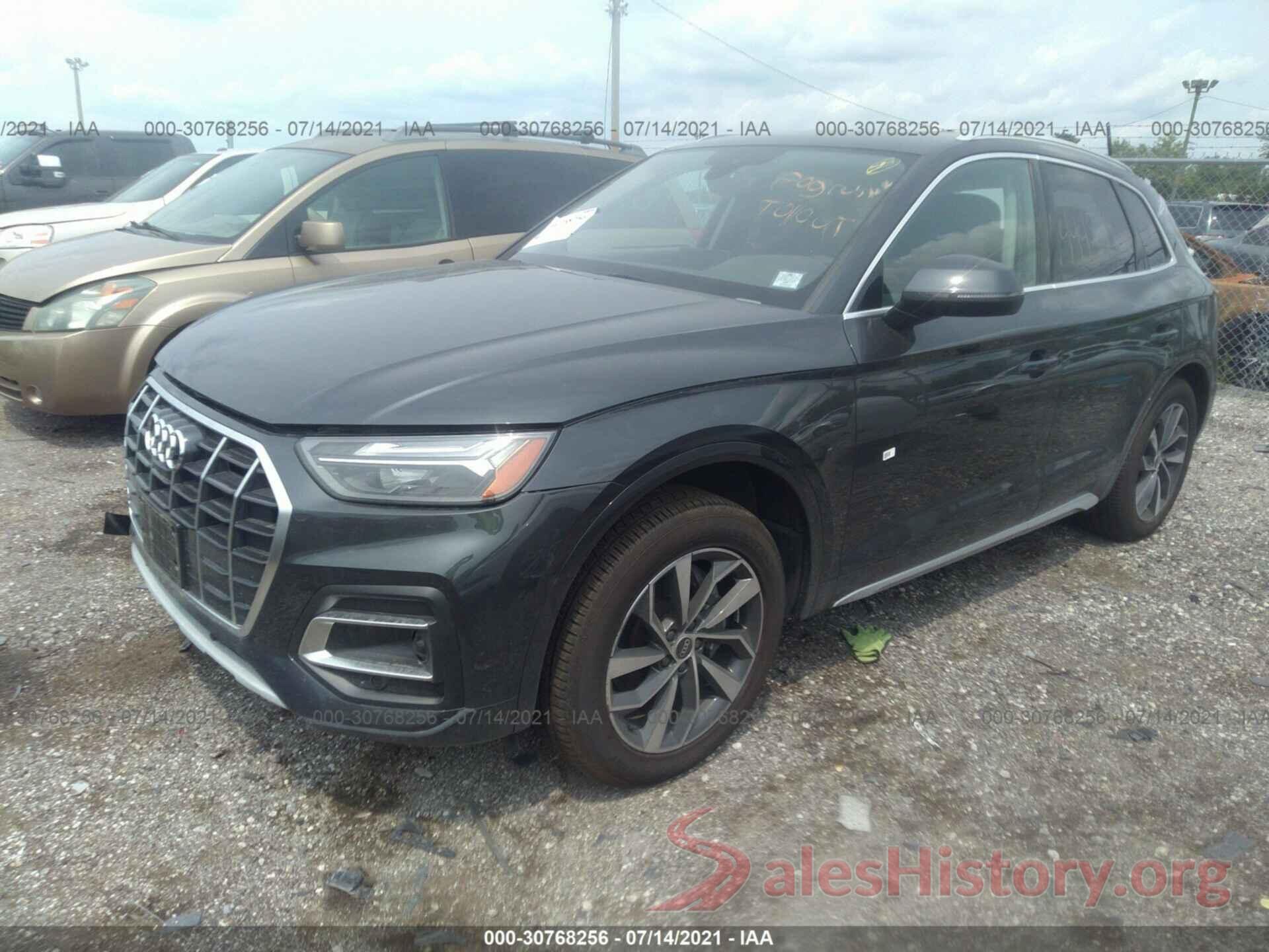 WA1BAAFY4M2006736 2021 AUDI Q5