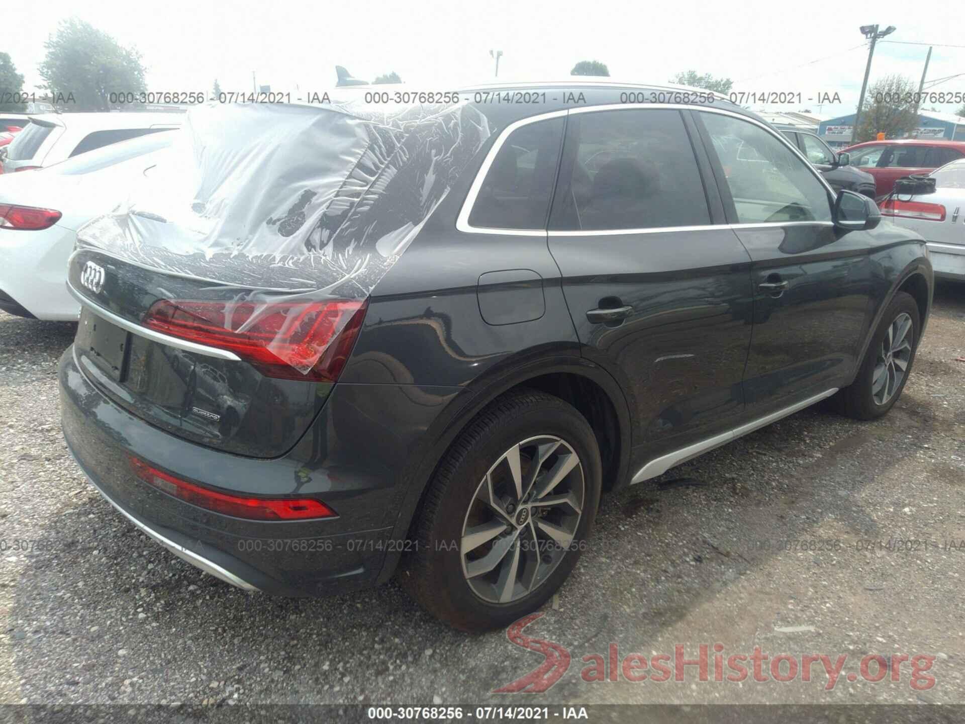 WA1BAAFY4M2006736 2021 AUDI Q5