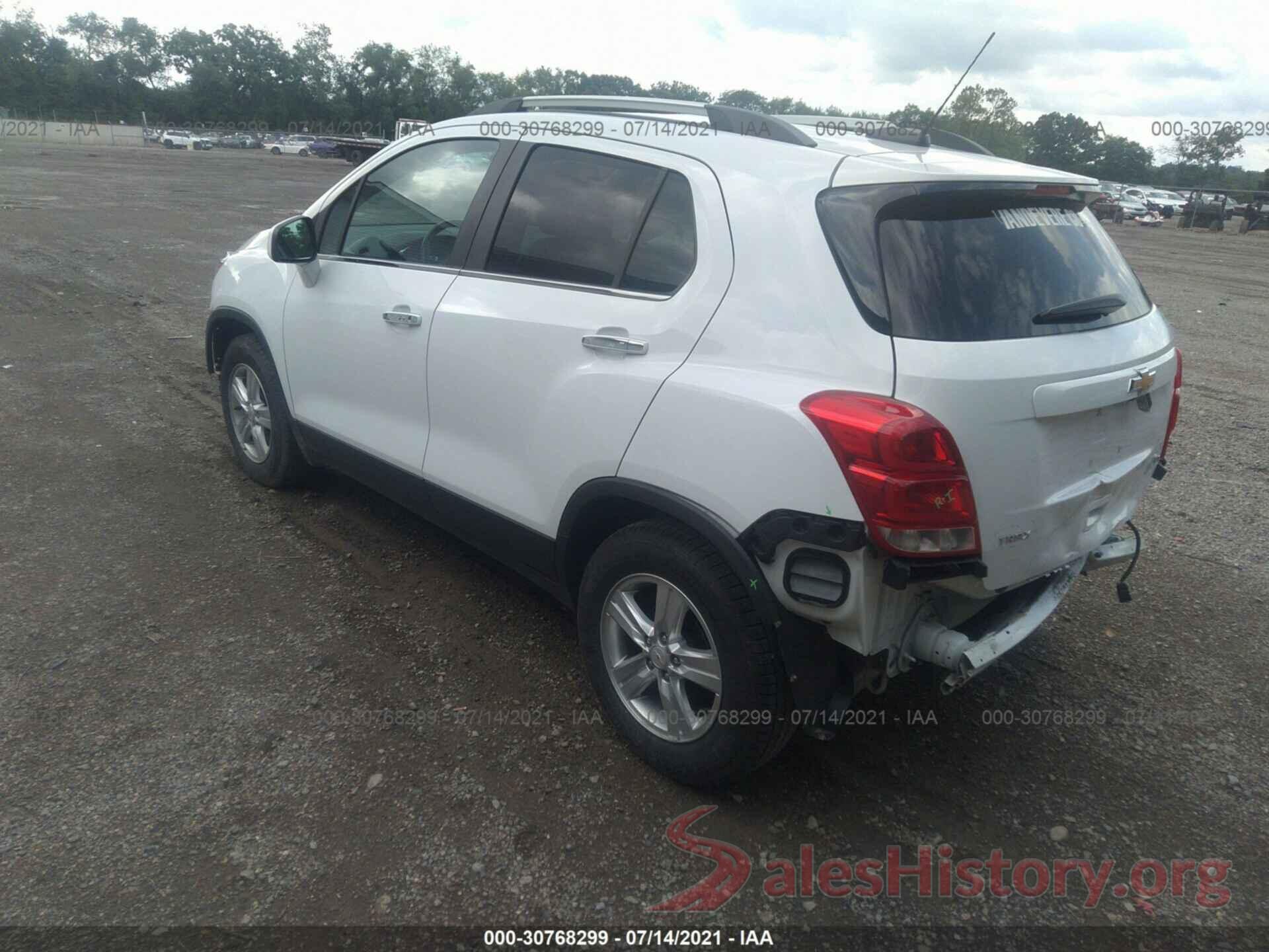 KL7CJLSB9JB660020 2018 CHEVROLET TRAX