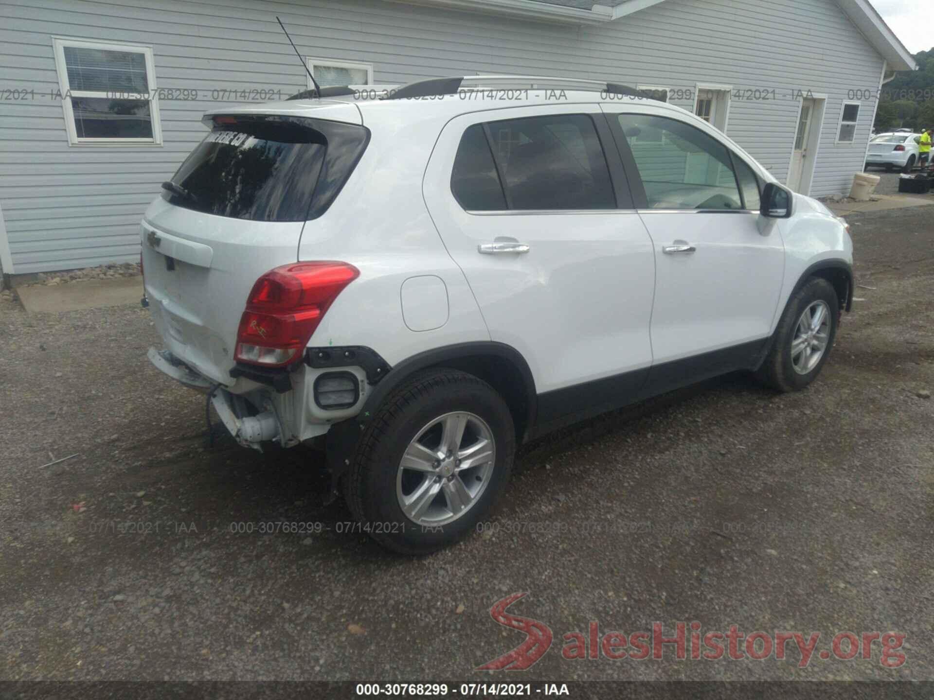 KL7CJLSB9JB660020 2018 CHEVROLET TRAX