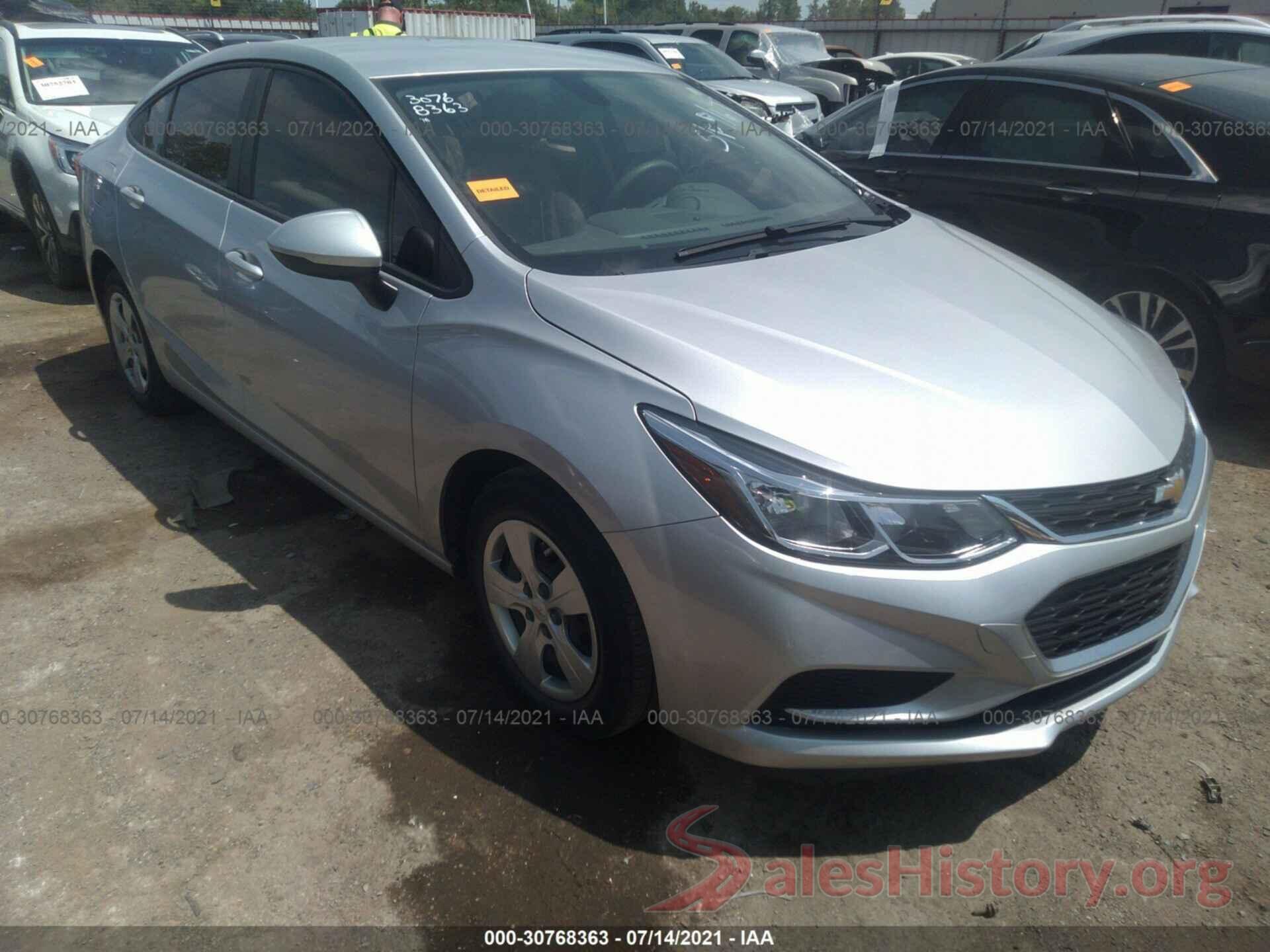 1G1BC5SMXJ7220650 2018 CHEVROLET CRUZE