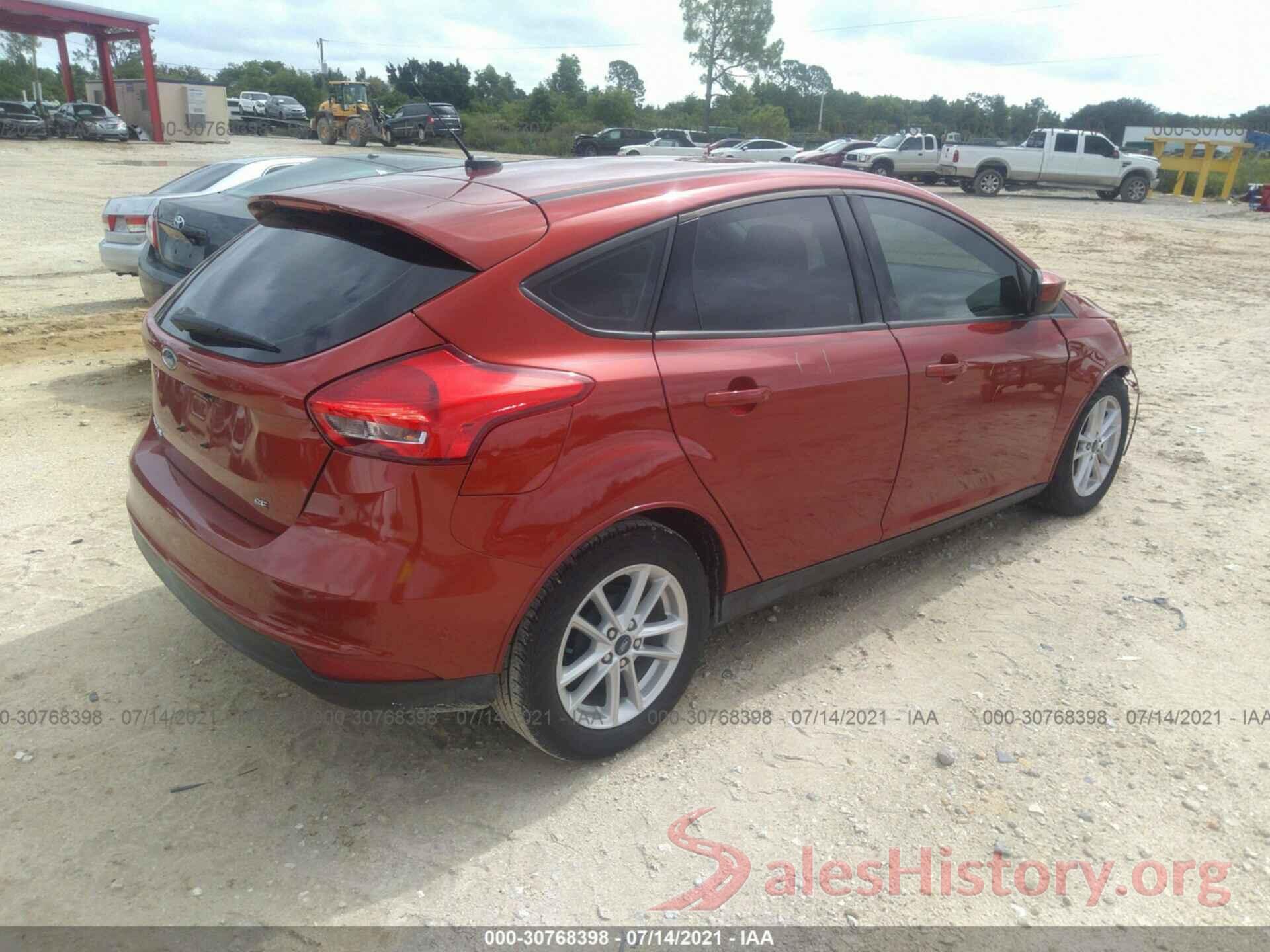 1FADP3K28JL319696 2018 FORD FOCUS