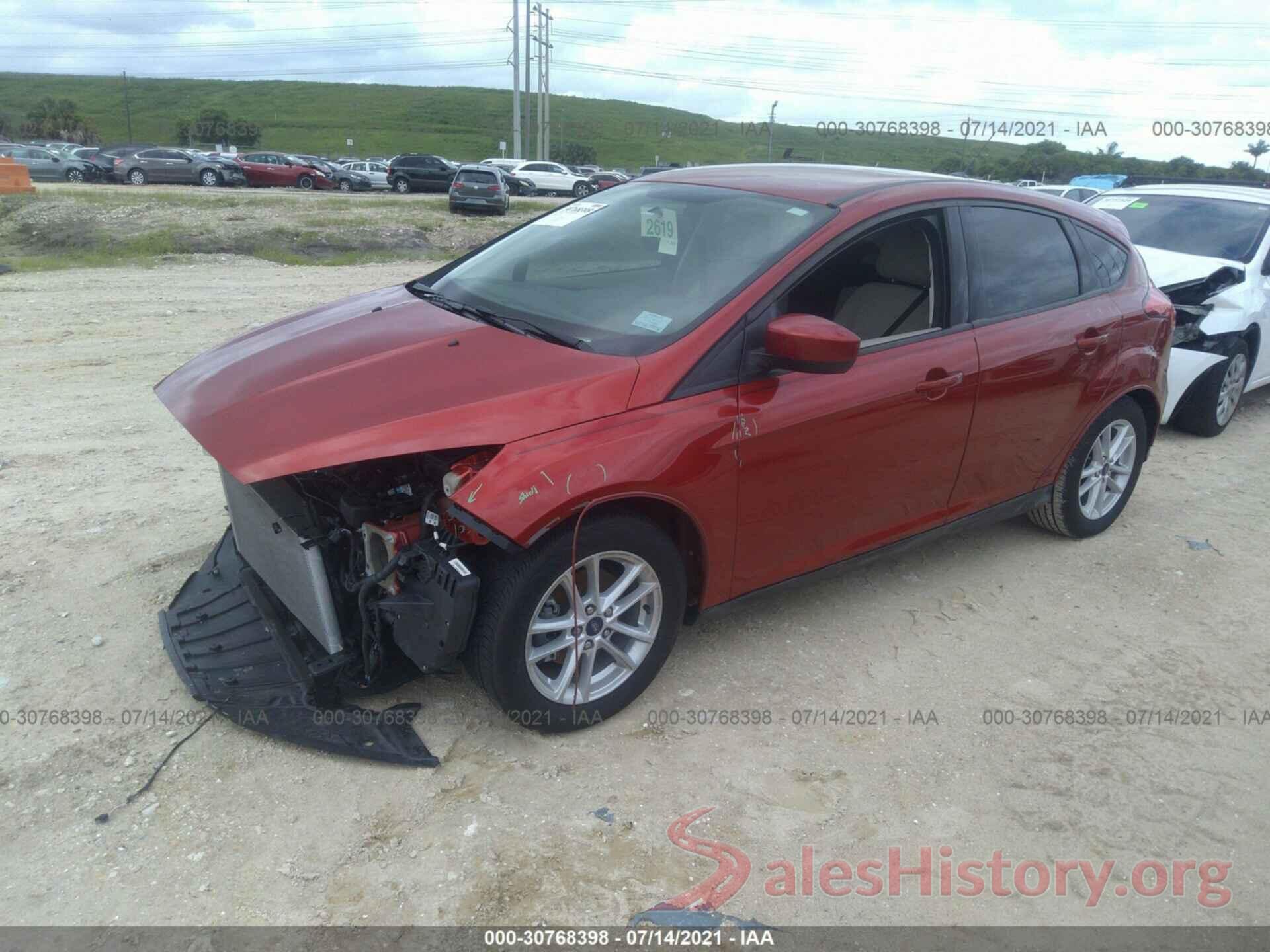 1FADP3K28JL319696 2018 FORD FOCUS