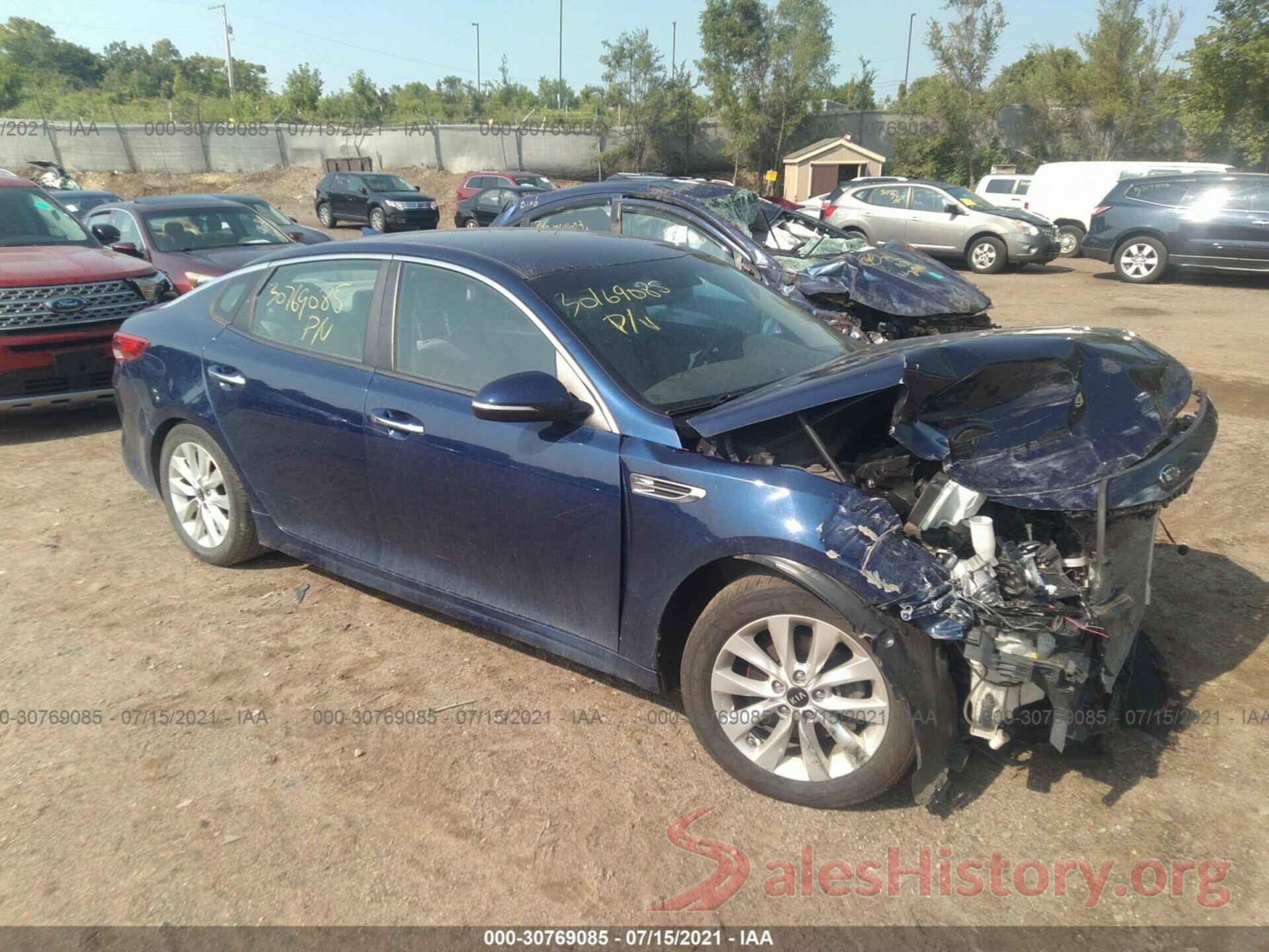 5XXGT4L3XGG021904 2016 KIA OPTIMA