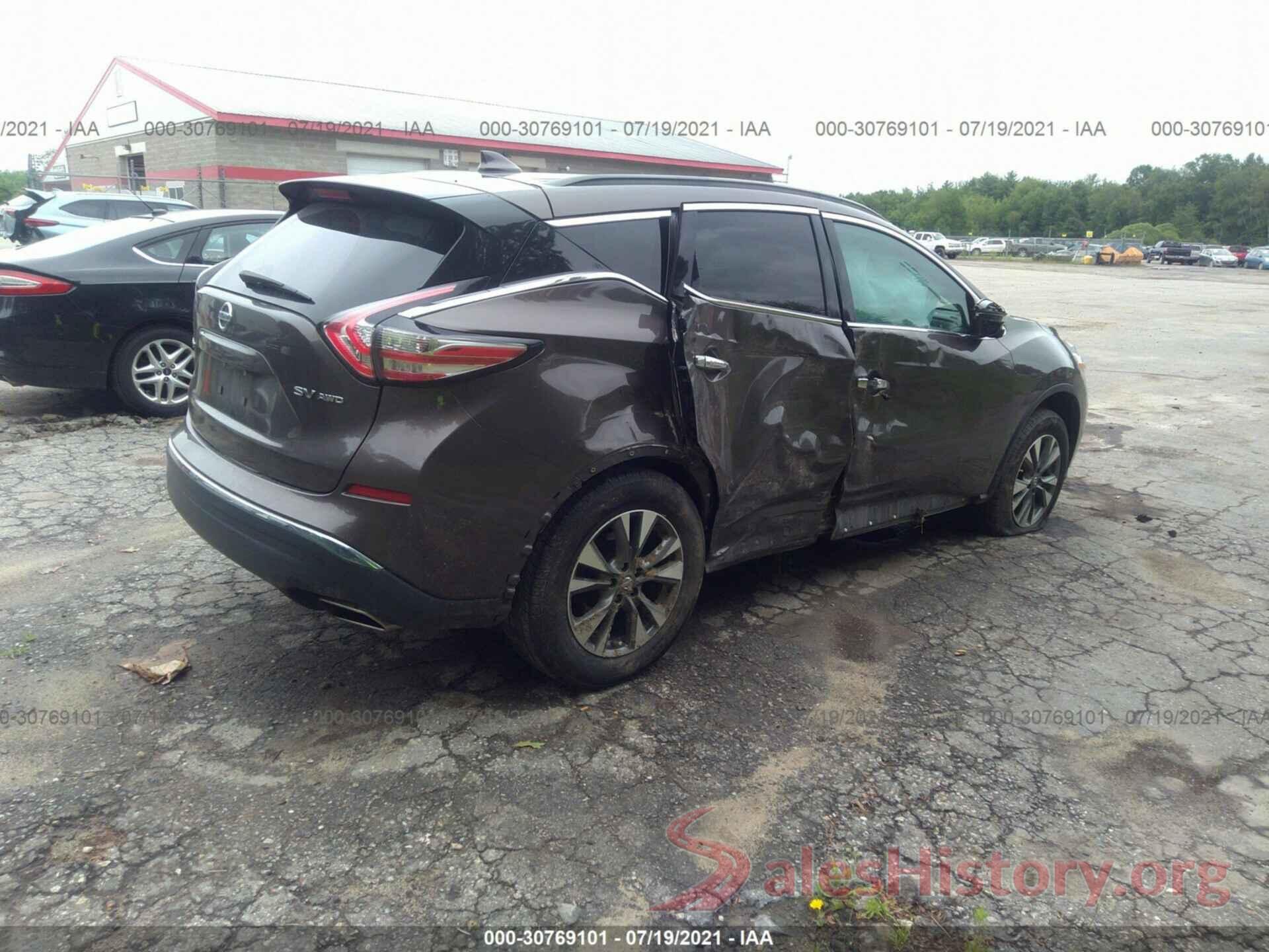 5N1AZ2MH5HN106332 2017 NISSAN MURANO