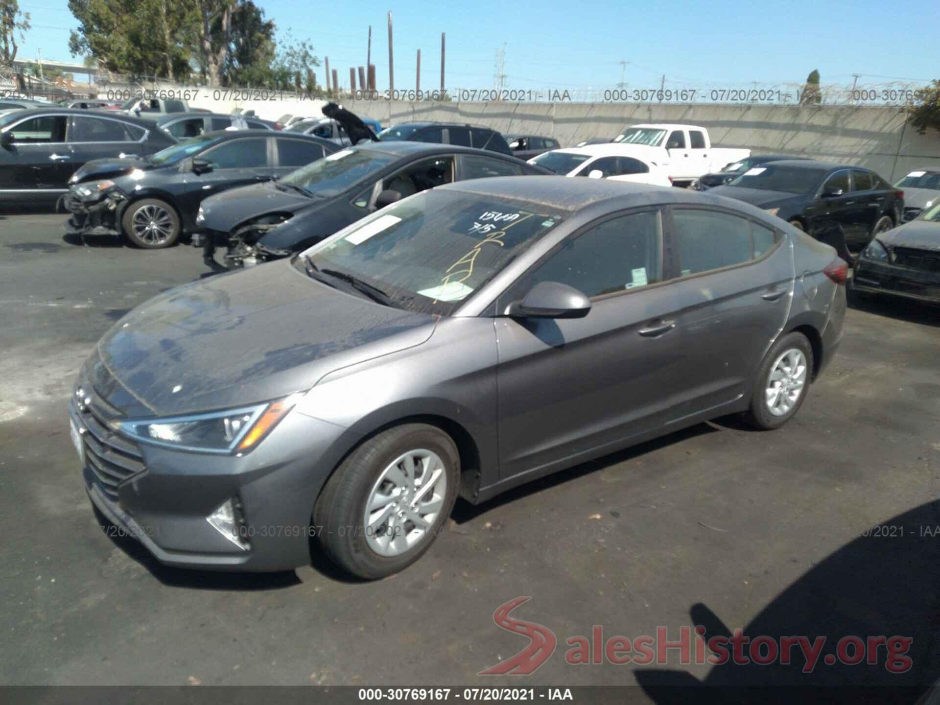 5NPD74LF4LH545114 2020 HYUNDAI ELANTRA