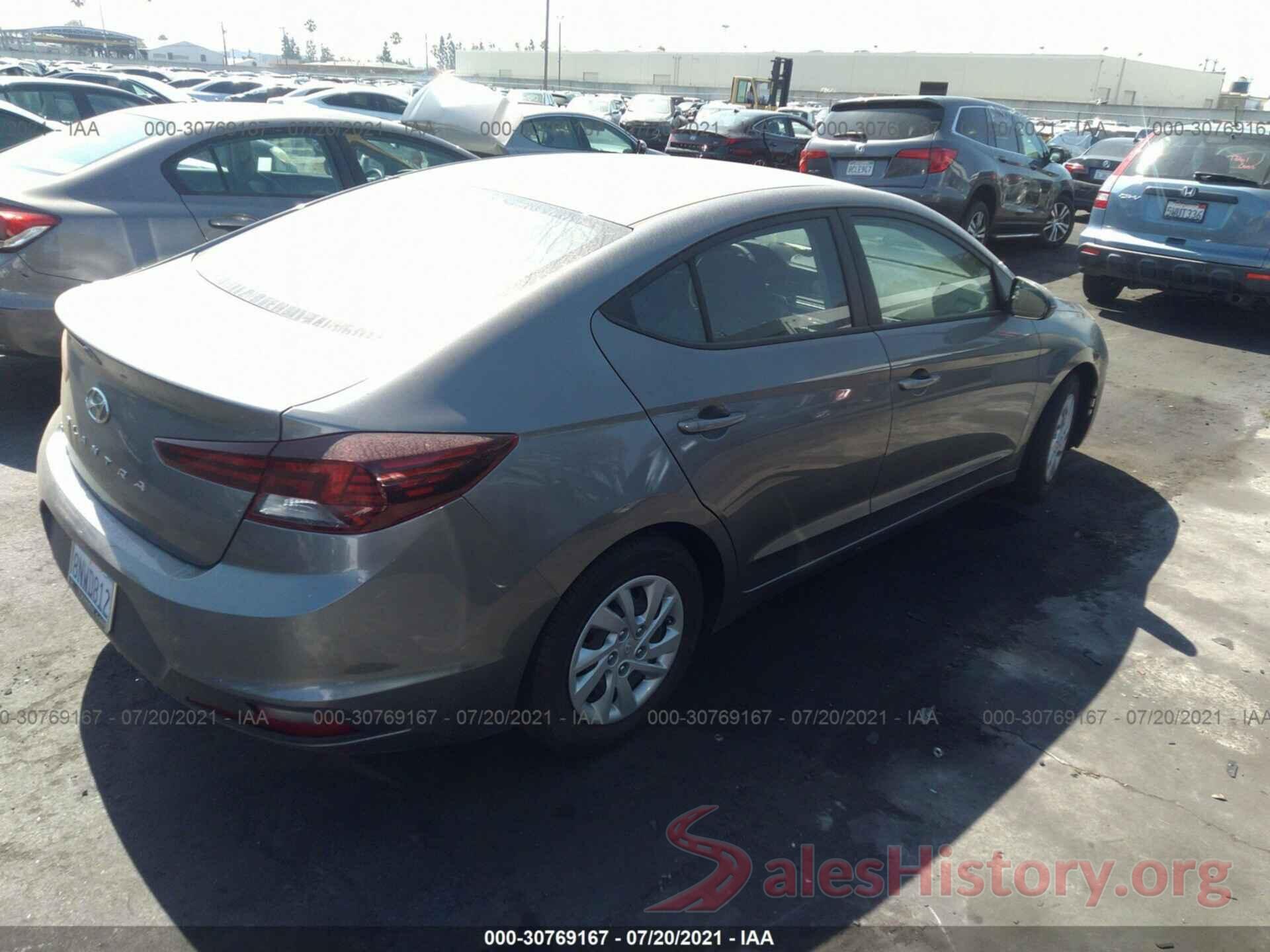 5NPD74LF4LH545114 2020 HYUNDAI ELANTRA