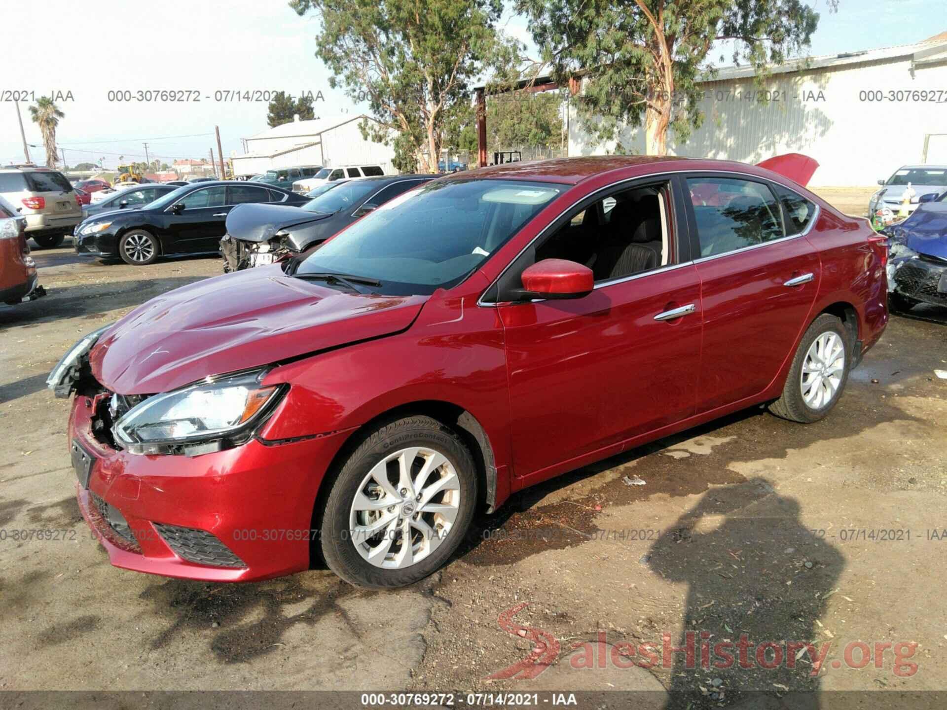 3N1AB7AP9KY430172 2019 NISSAN SENTRA