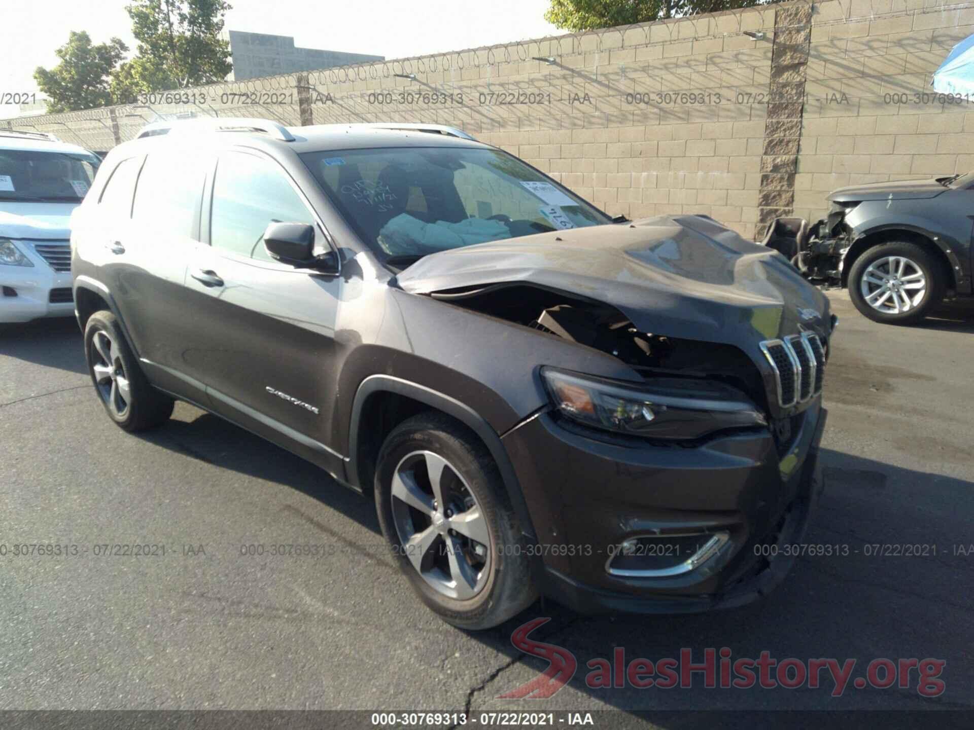 1C4PJMDN9KD180762 2019 JEEP CHEROKEE