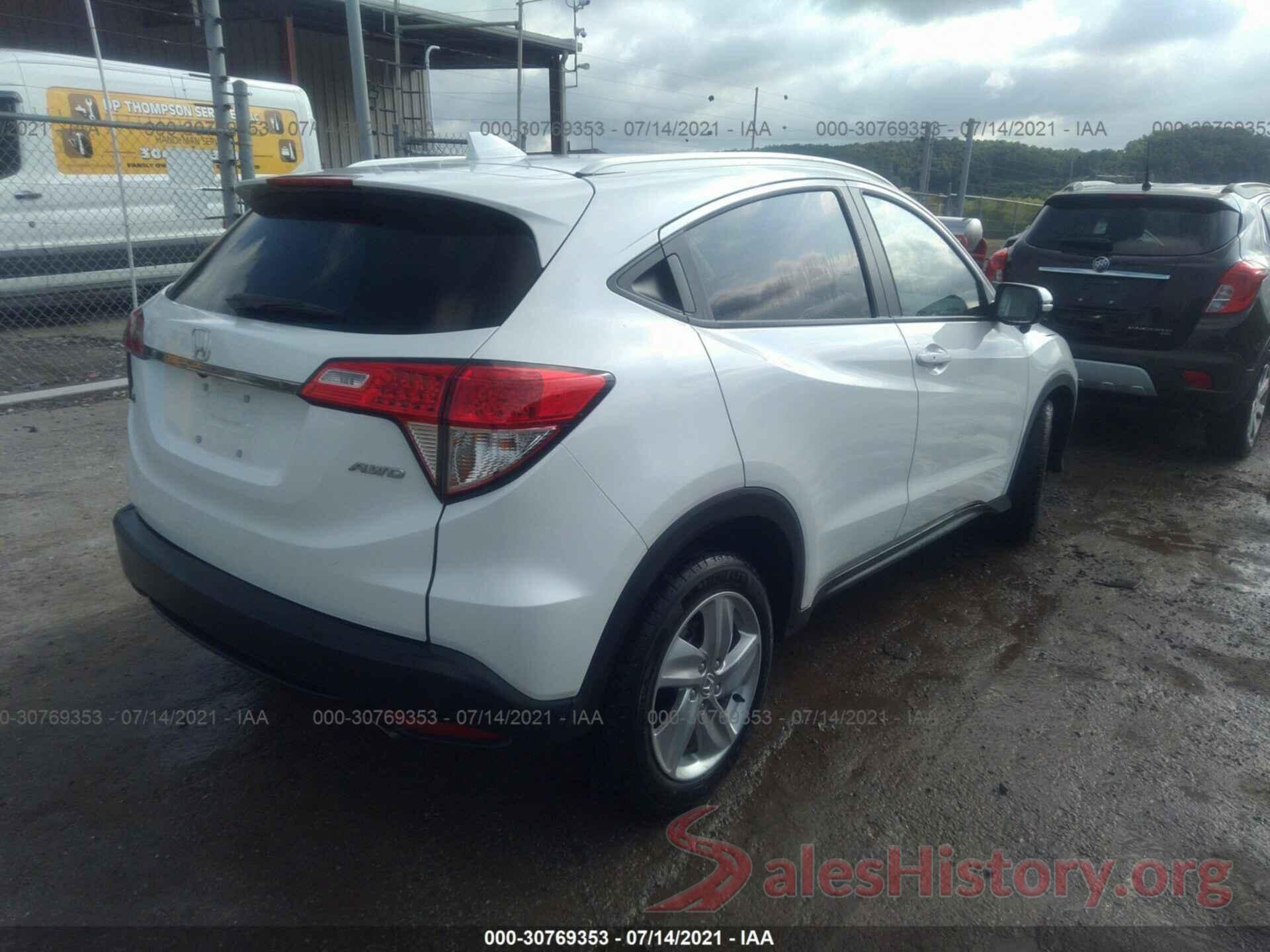 3CZRU6H76KM703760 2019 HONDA HR-V