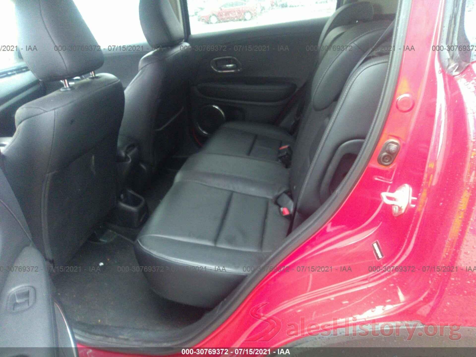 3CZRU6H76GM710117 2016 HONDA HR-V