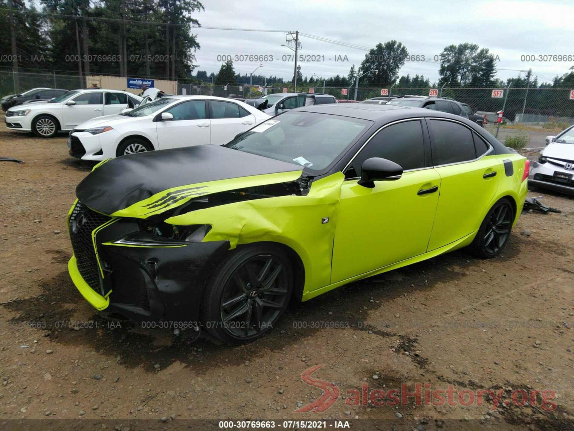 JTHC81D23K5037944 2019 LEXUS IS