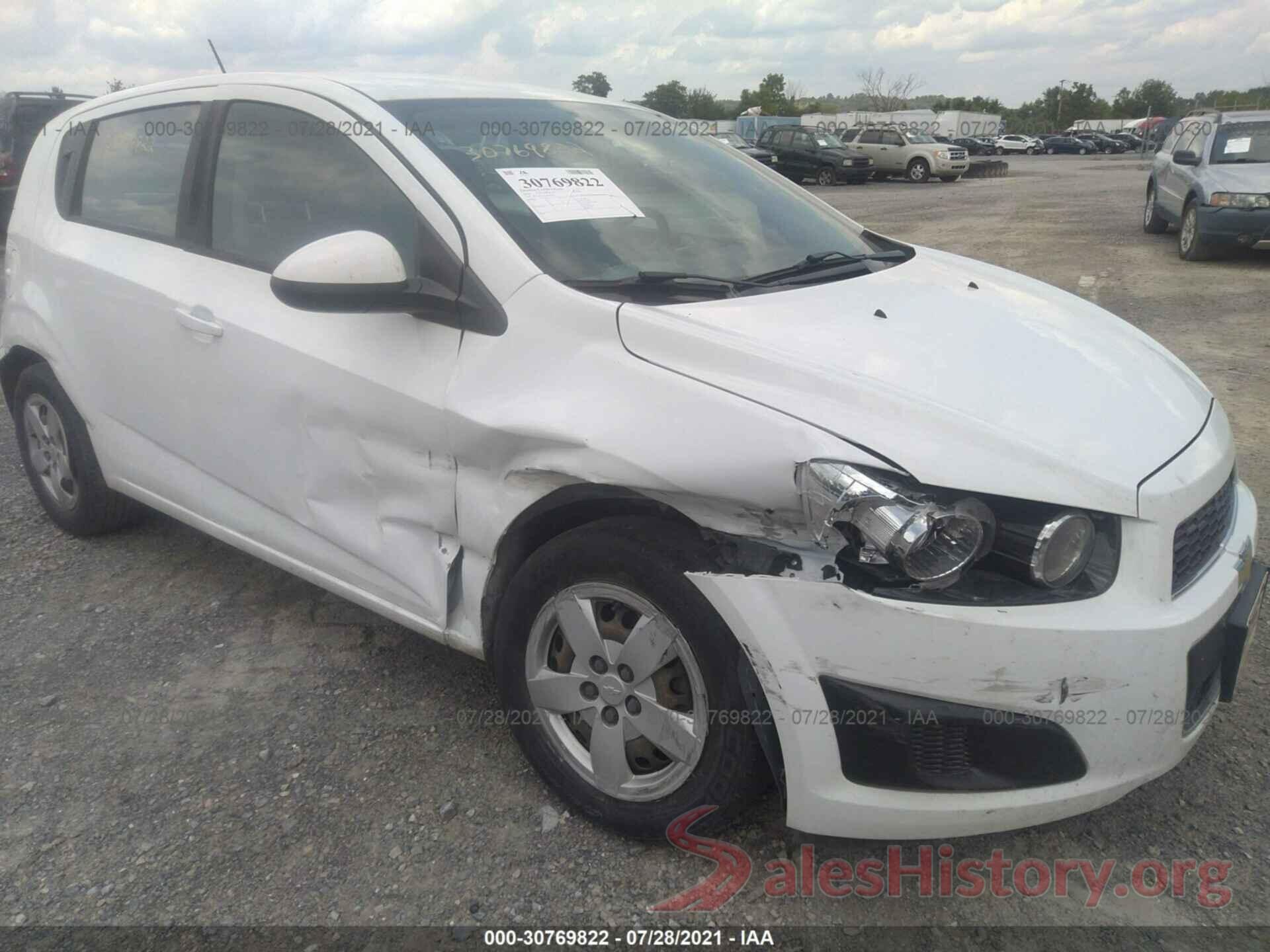 1G1JA6SG7G4184900 2016 CHEVROLET SONIC