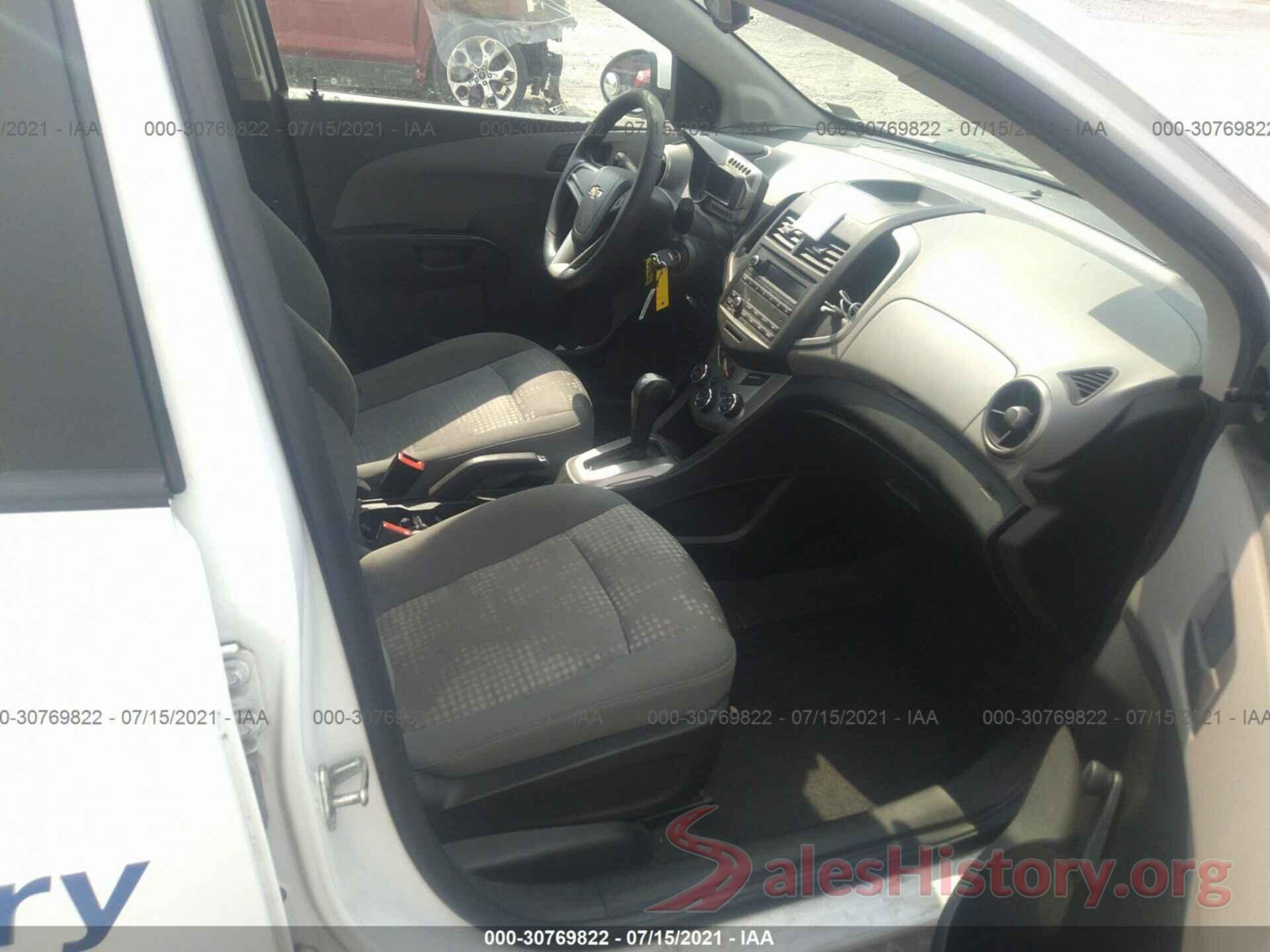 1G1JA6SG7G4184900 2016 CHEVROLET SONIC