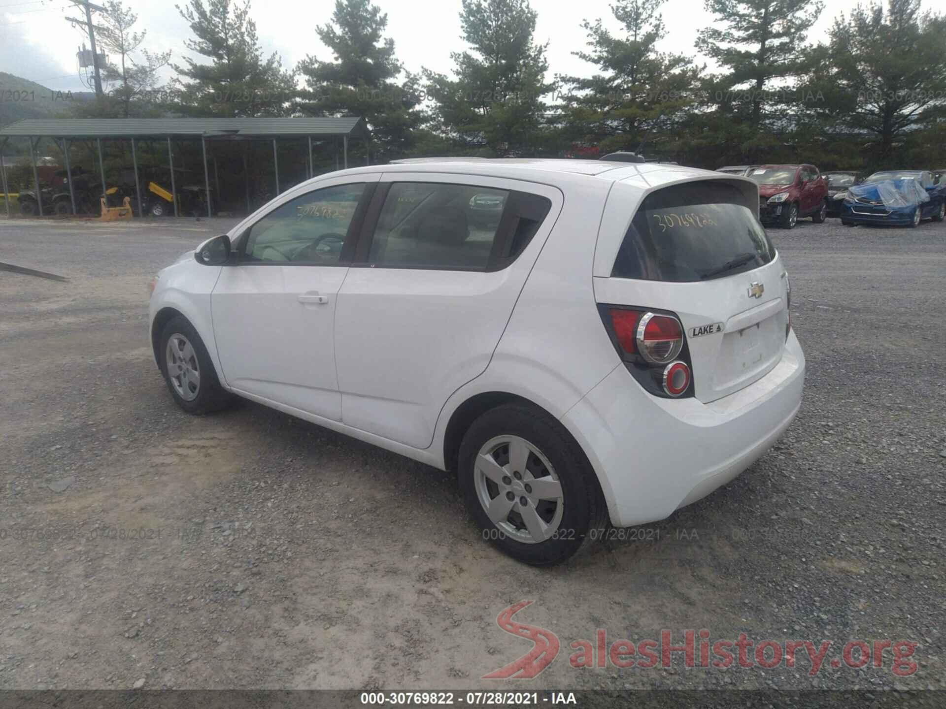 1G1JA6SG7G4184900 2016 CHEVROLET SONIC