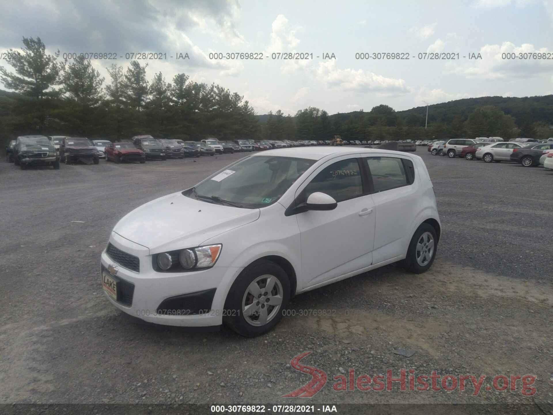 1G1JA6SG7G4184900 2016 CHEVROLET SONIC