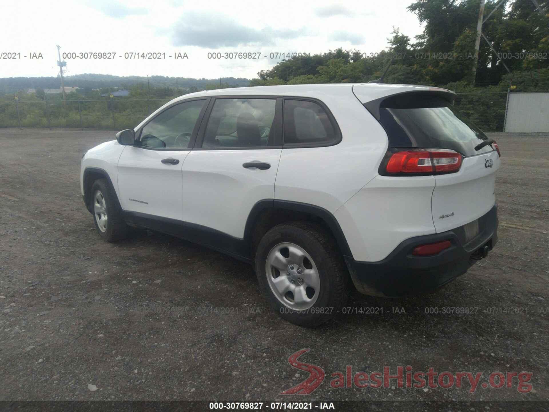 1C4PJMABXGW356434 2016 JEEP CHEROKEE