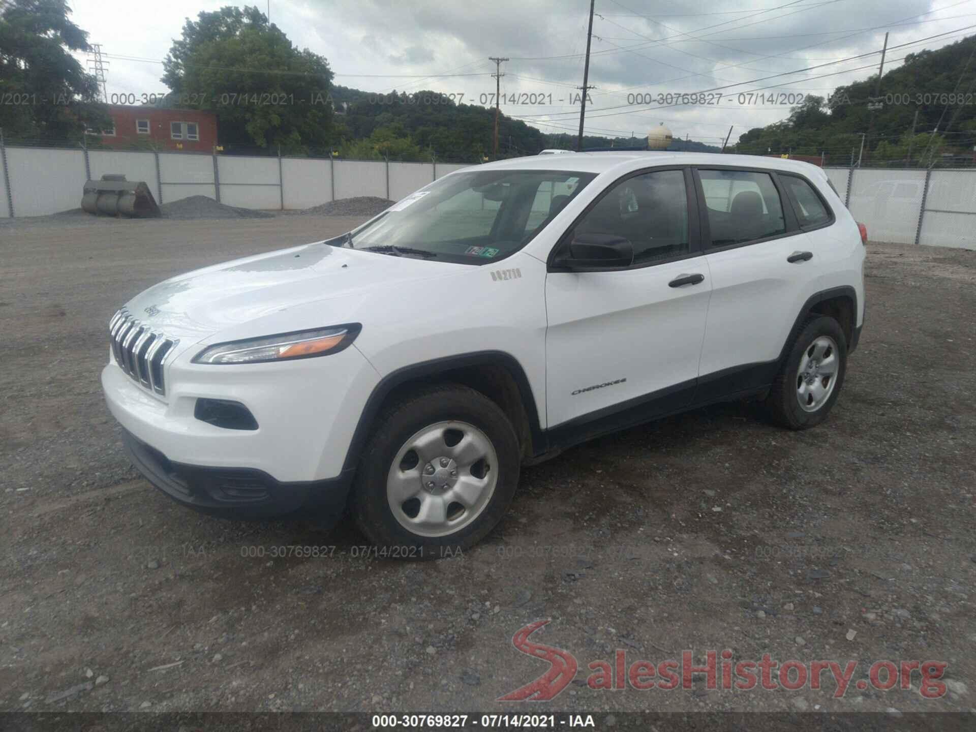 1C4PJMABXGW356434 2016 JEEP CHEROKEE