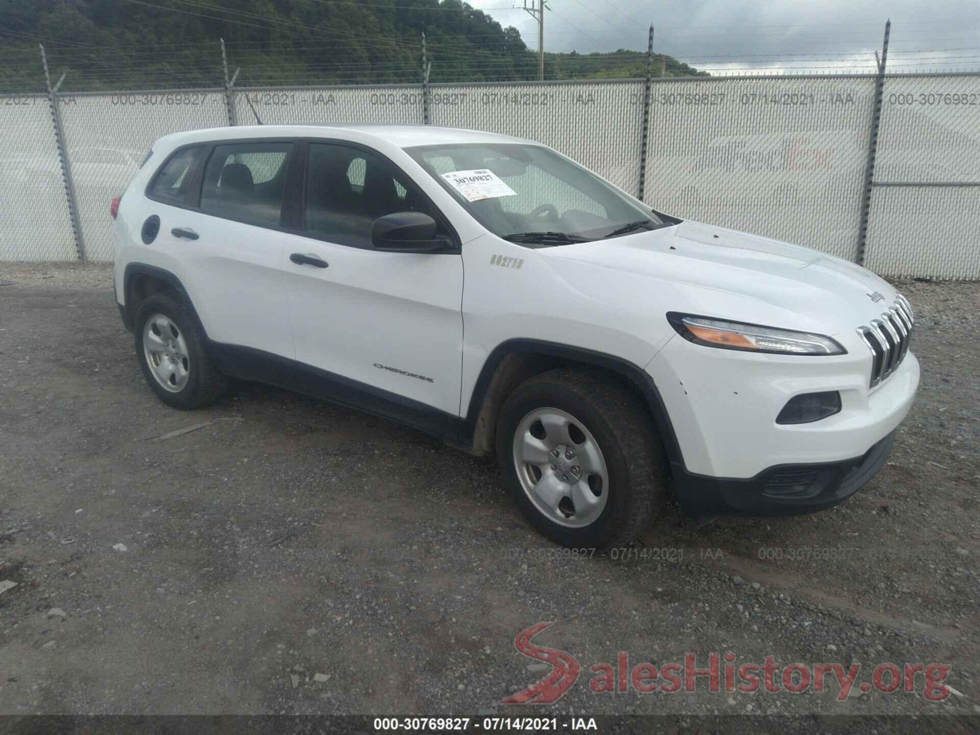 1C4PJMABXGW356434 2016 JEEP CHEROKEE