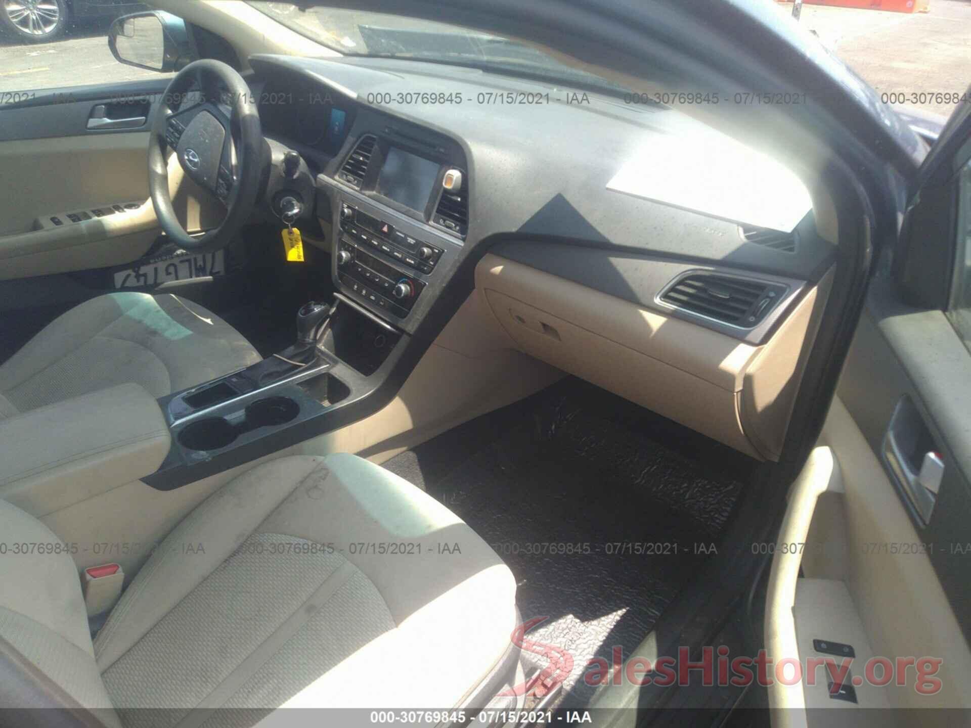 5NPE24AF1GH272502 2016 HYUNDAI SONATA