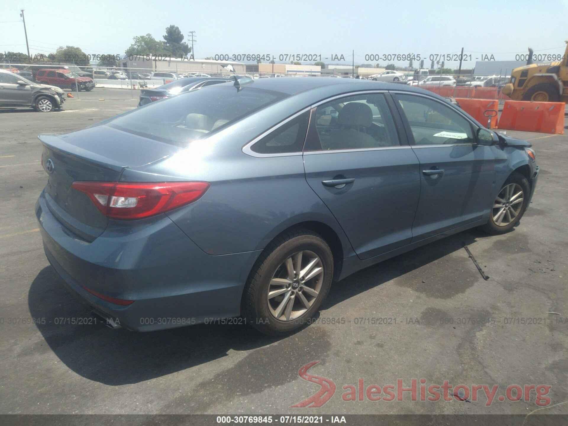 5NPE24AF1GH272502 2016 HYUNDAI SONATA