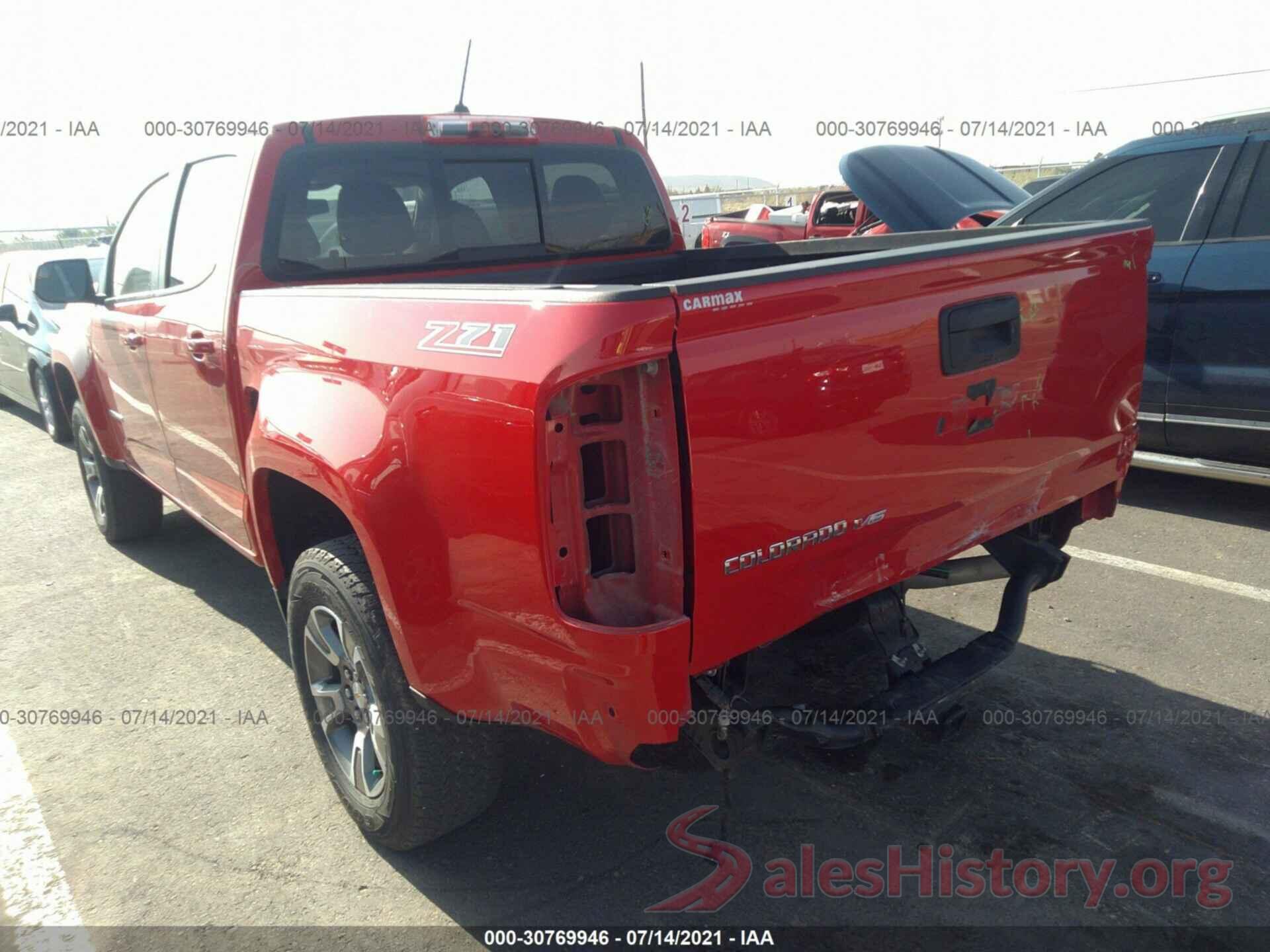 1GCGSDEN9J1260963 2018 CHEVROLET COLORADO